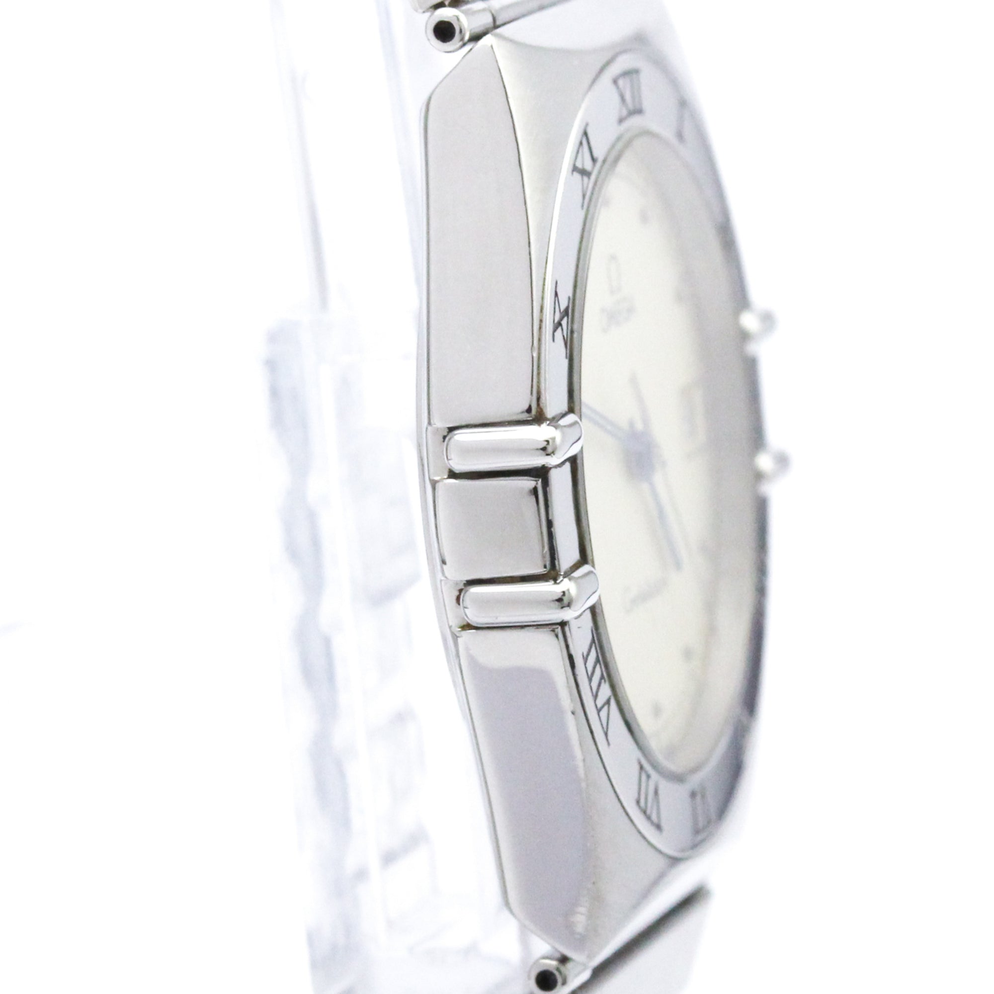 Omega Constellation Quartz Watch Stainless Steel Watch (Pre-Owned)