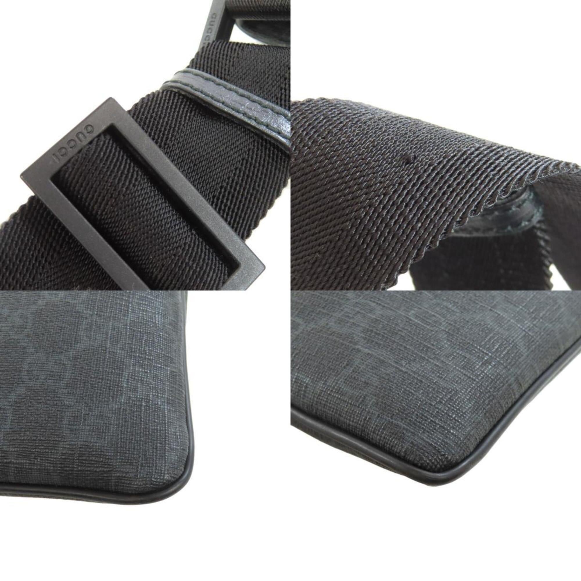 Gucci Black Gg Supreme Shoulder Bag (Pre-Owned)