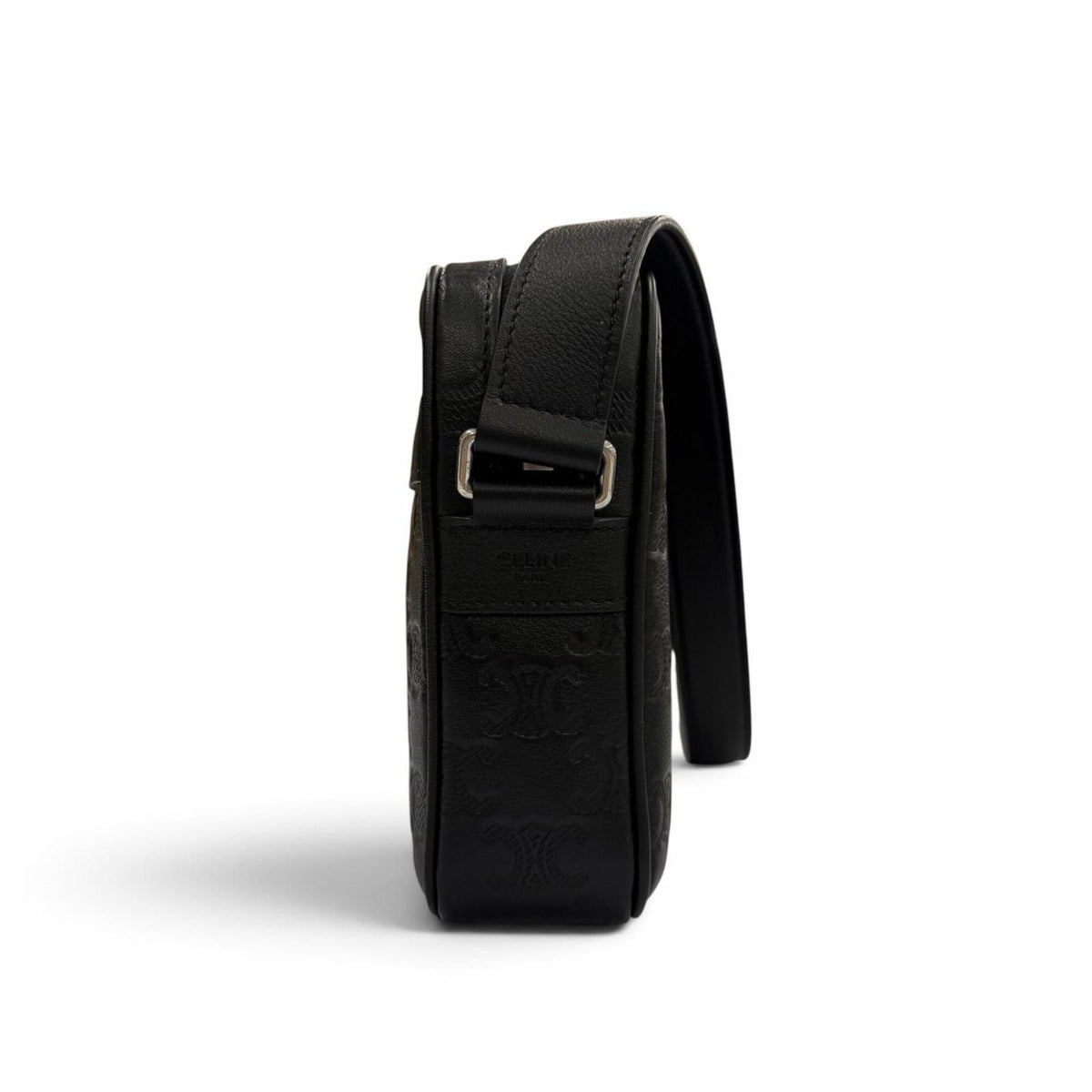 Celine Black Leather Shoulder Bag (Pre-Owned)