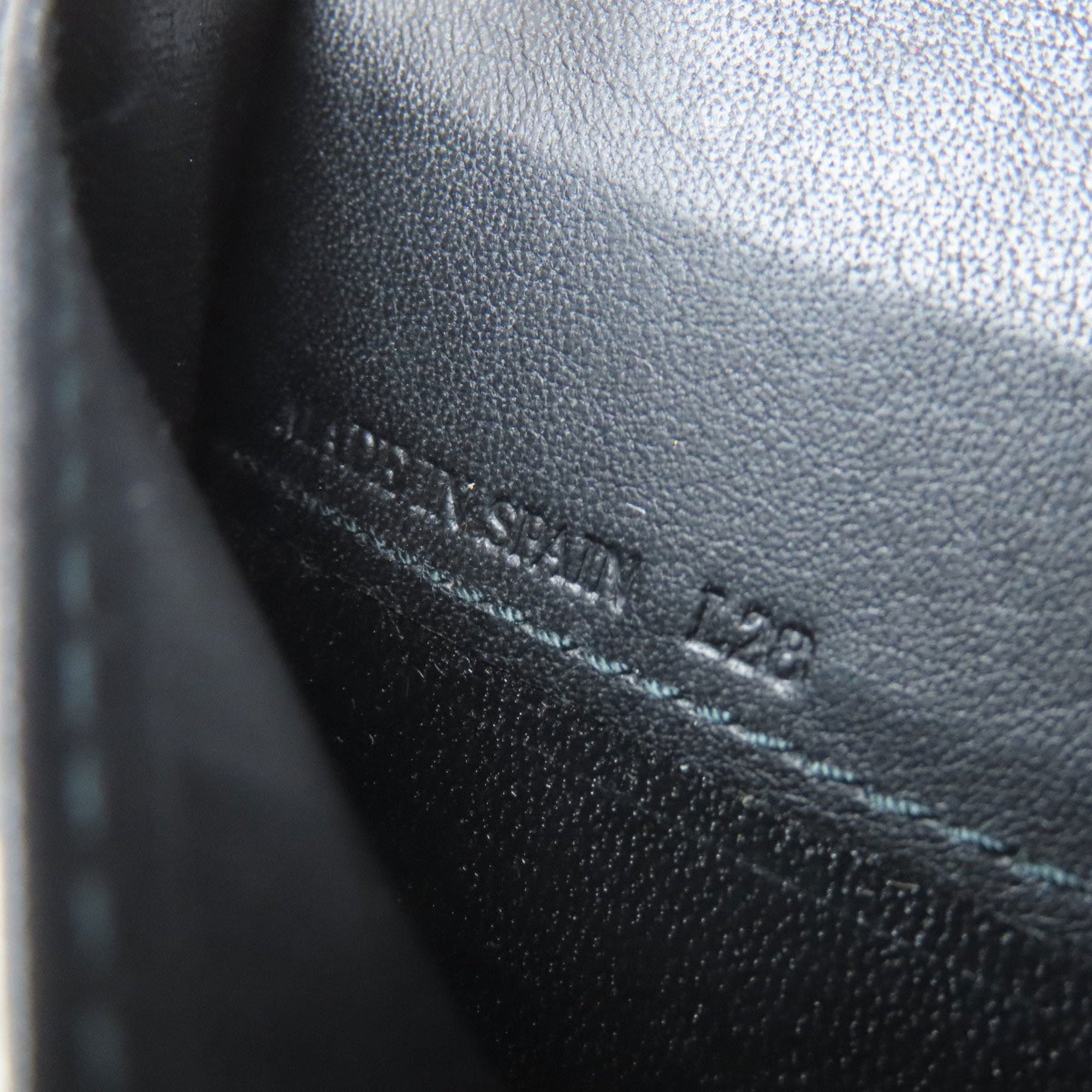 Loewe Black Leather Long Wallet (Bi-Fold) (Pre-Owned)