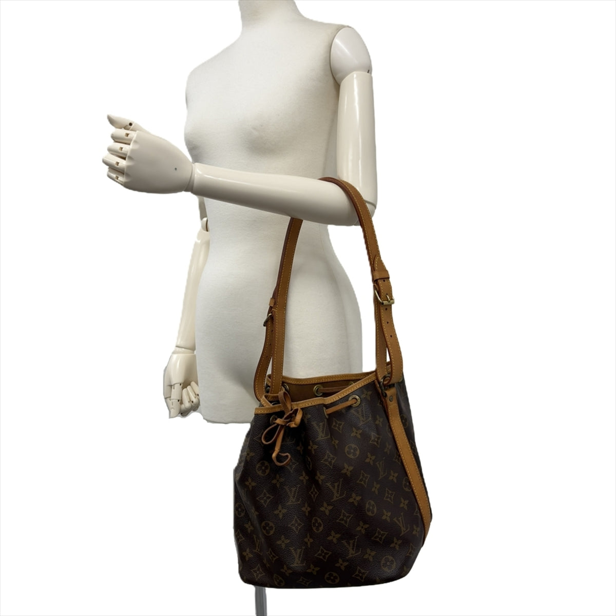 Louis Vuitton Black Brown Galle Monogram Monogram Shoulder Bag (Pre-Owned)