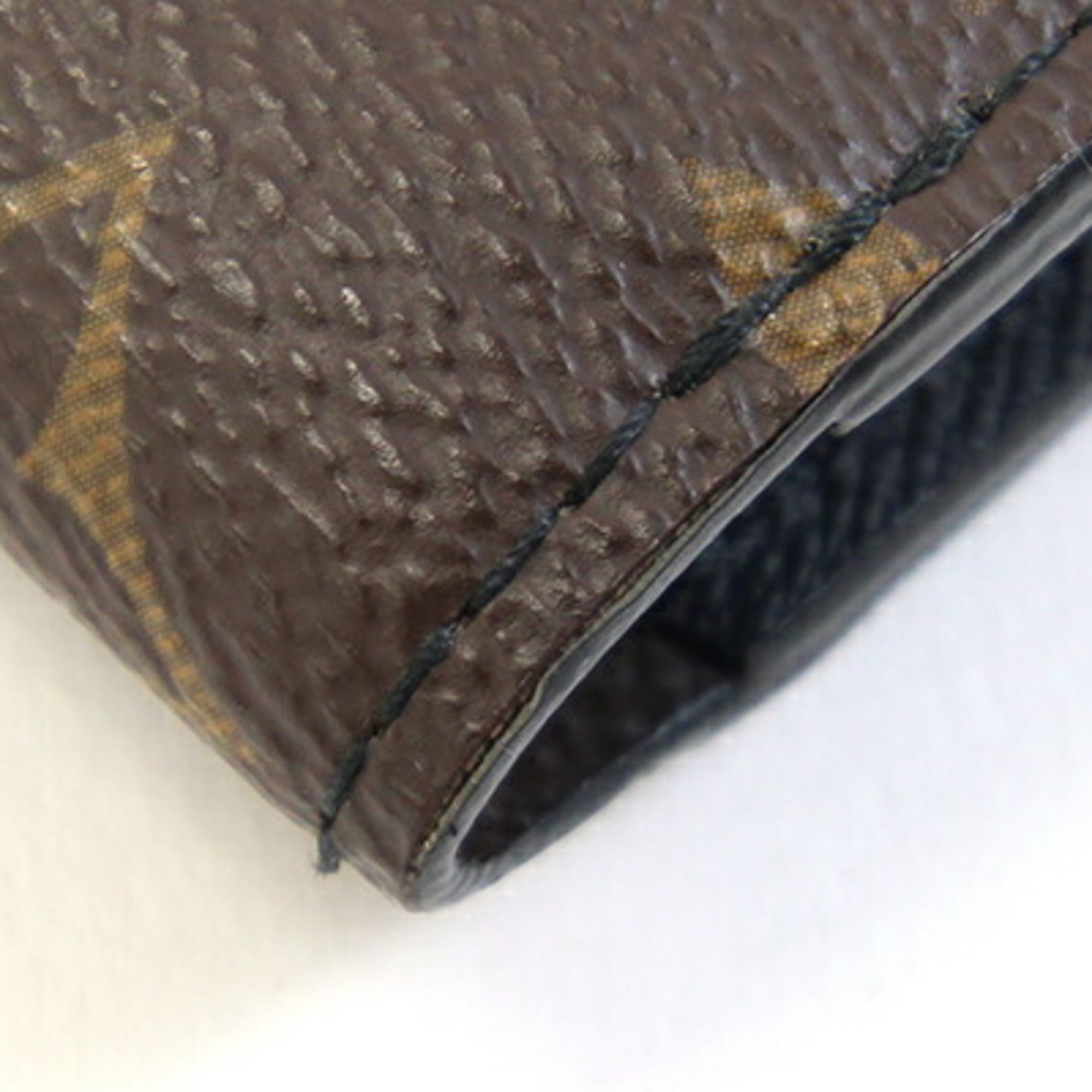 Louis Vuitton Monogram Macassar Monogram Macassar Long Wallet (Bi-Fold) (Pre-Owned)
