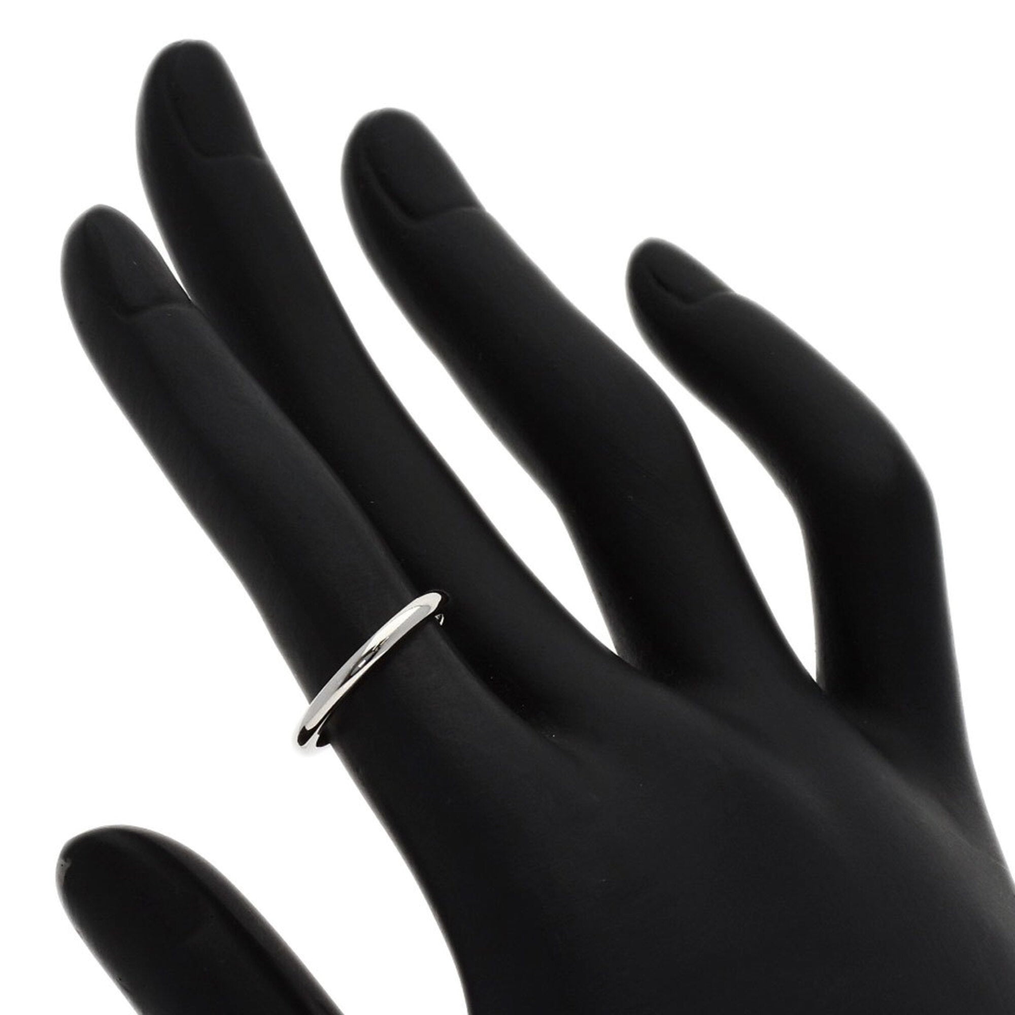 Tiffany Platinum 950 Band Ring (Pre-Owned)