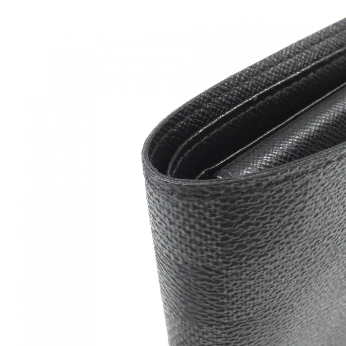 Louis Vuitton Dark Gray Graphite Coated Canvas Wallet (Bi-Fold) (Pre-Owned)
