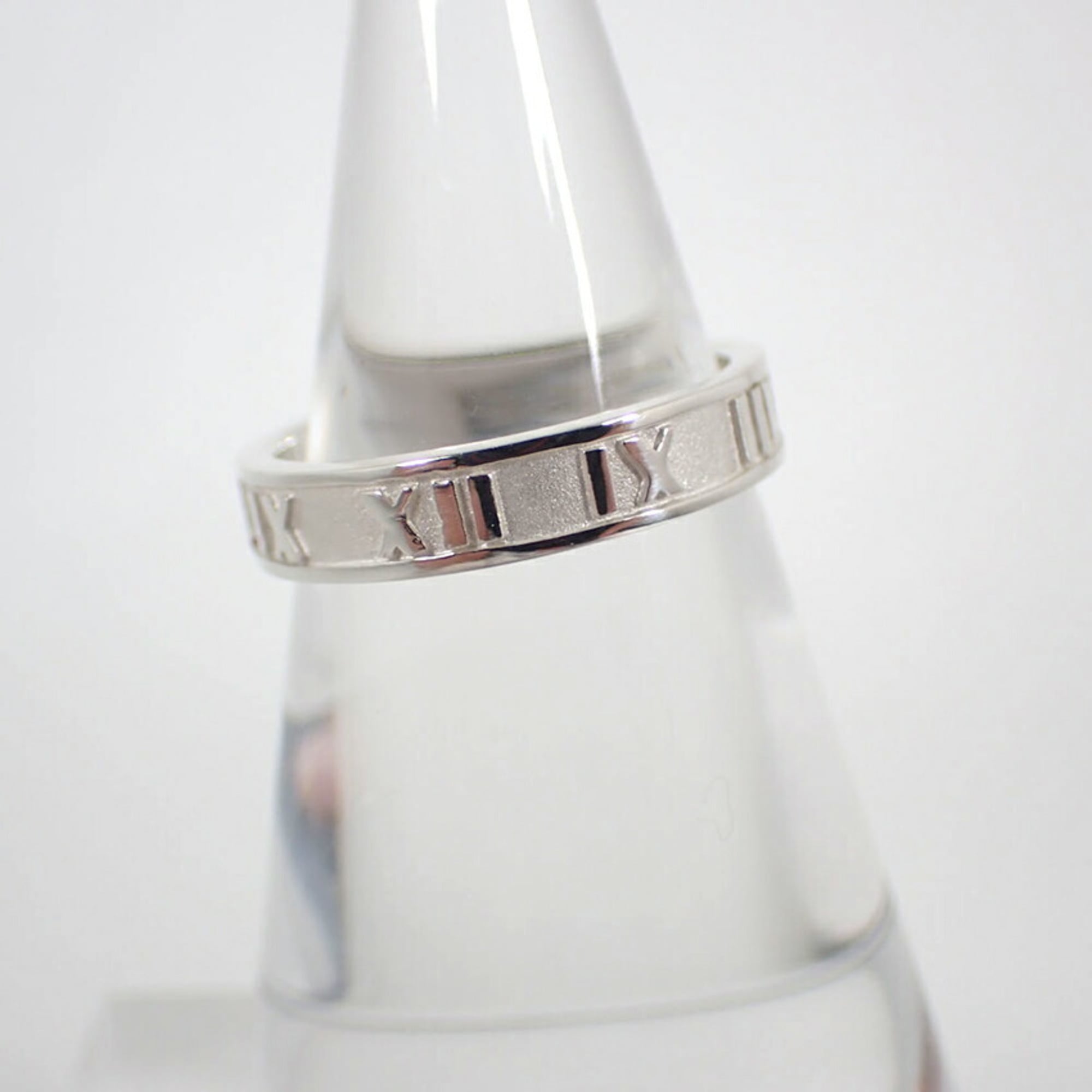 Tiffany Sterling Silver 925 Band Ring (Pre-Owned)
