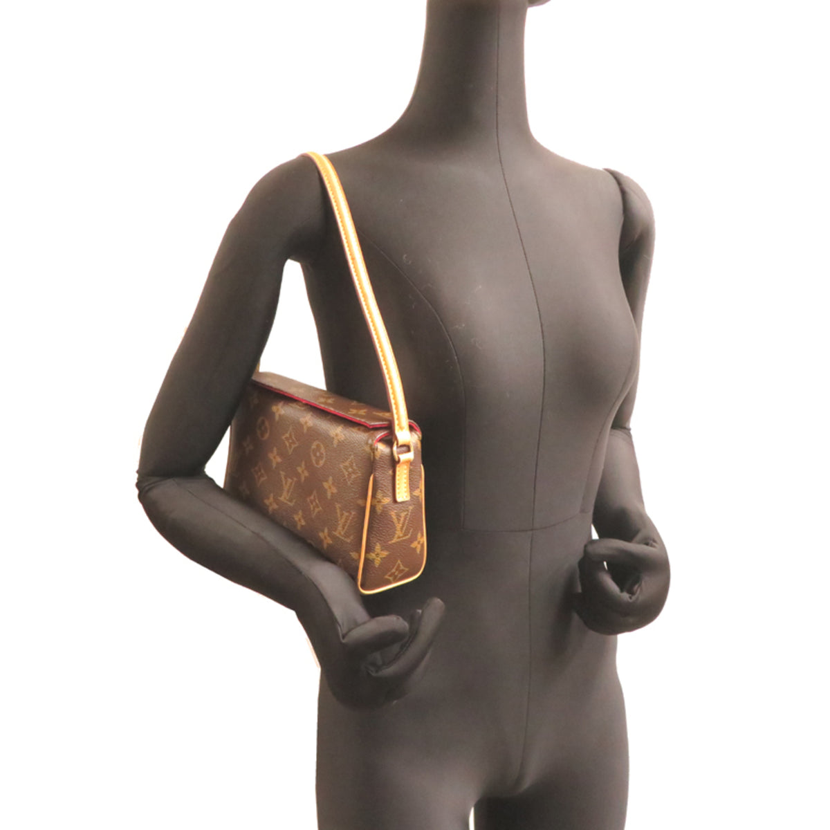 Louis Vuitton Brown Monogram Shoulder Bag (Pre-Owned)