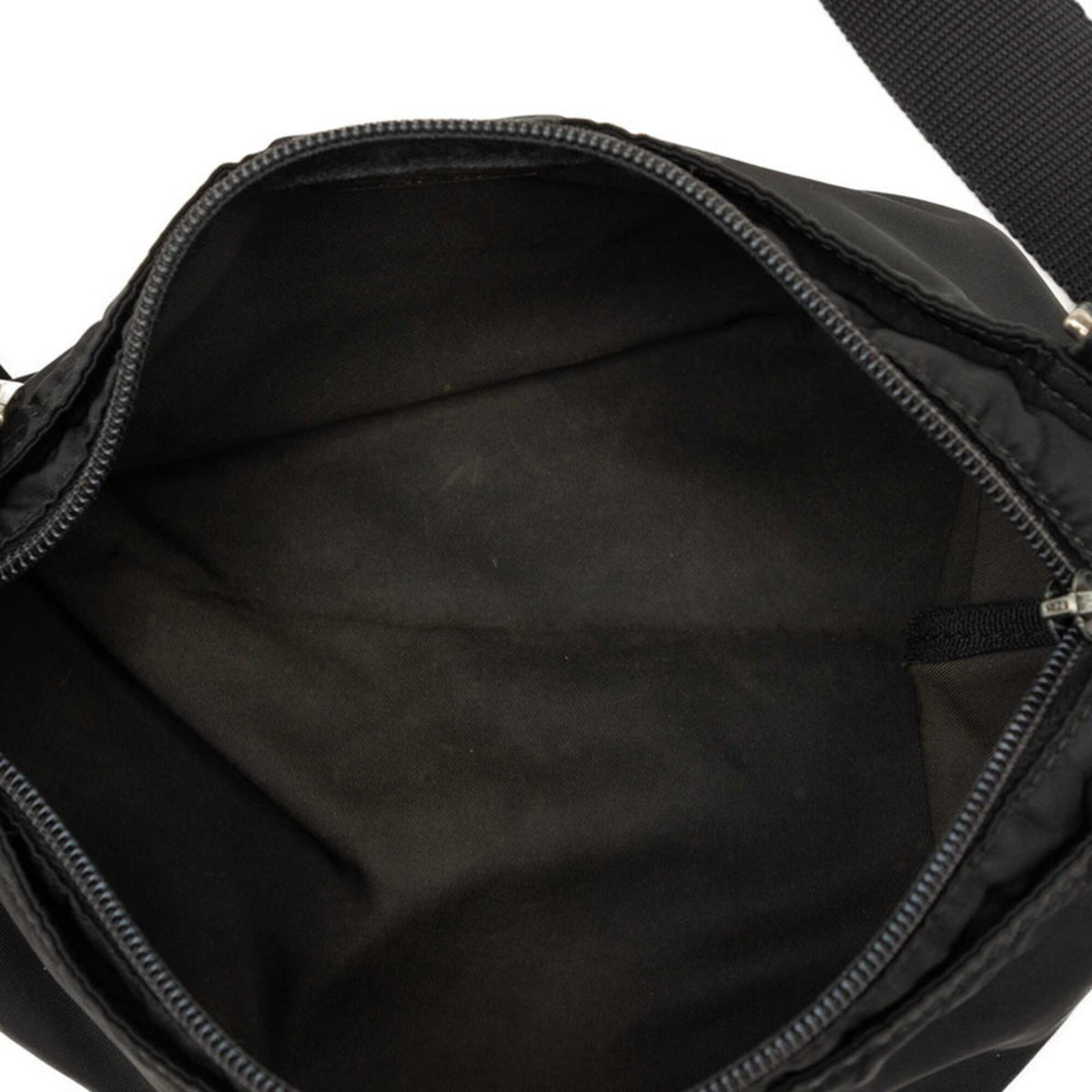 Prada Black Nylon Shoulder Bag (Pre-Owned)