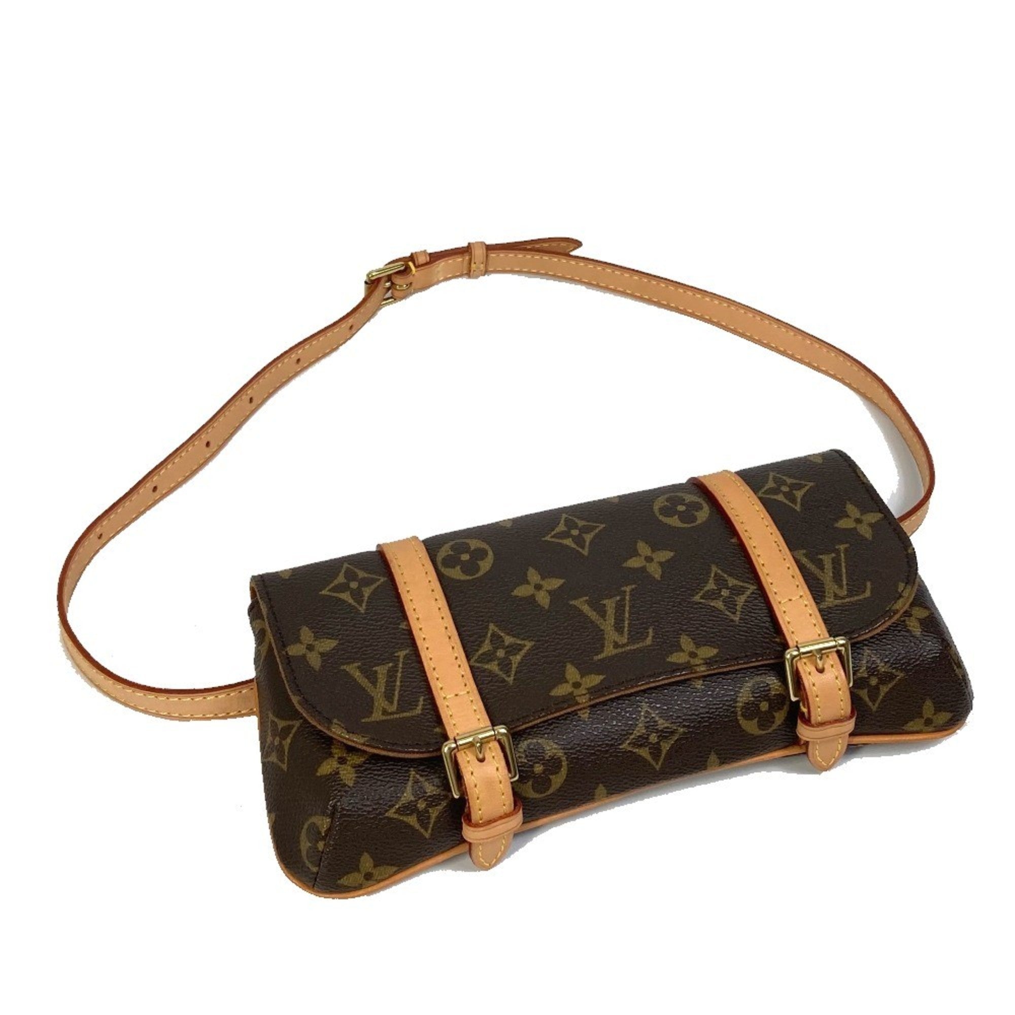 Louis Vuitton Monogram Brown Monogram Fanny Pack Pochette (Pre-Owned)