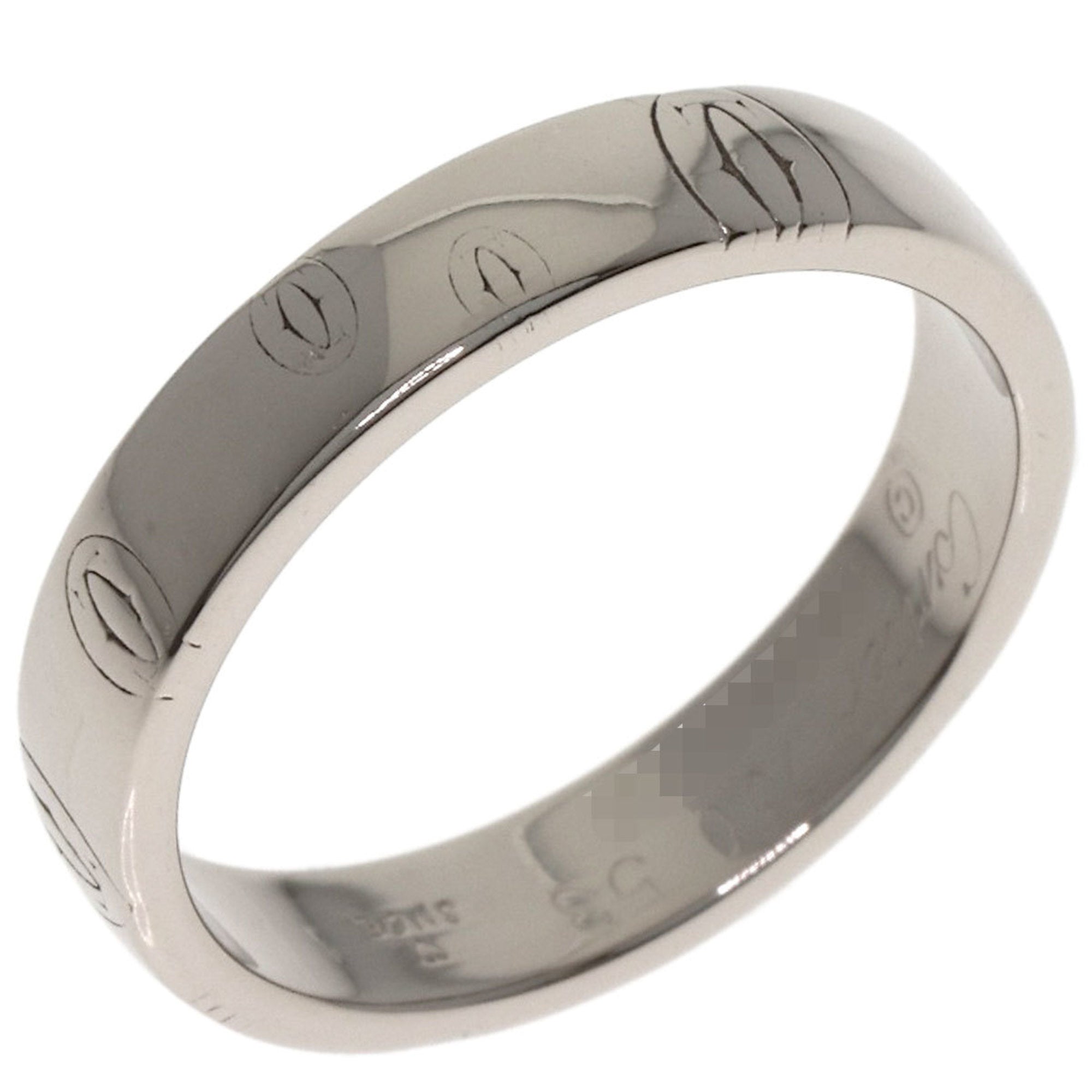 Cartier Happy Birthday White Gold (18K) Band Ring (Pre-Owned)