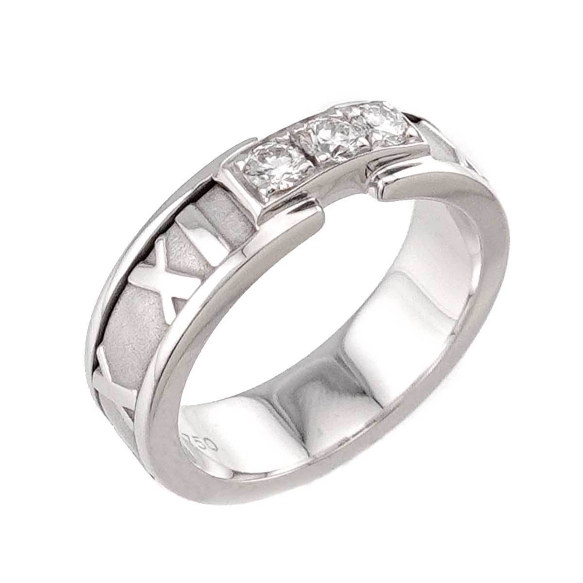 Tiffany White Gold (18K) Band Ring (Pre-Owned)