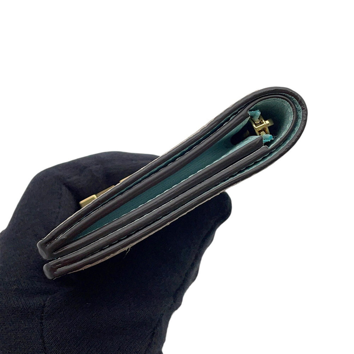 Louis Vuitton Galle Leather Wallet (Bi-Fold) (Pre-Owned)