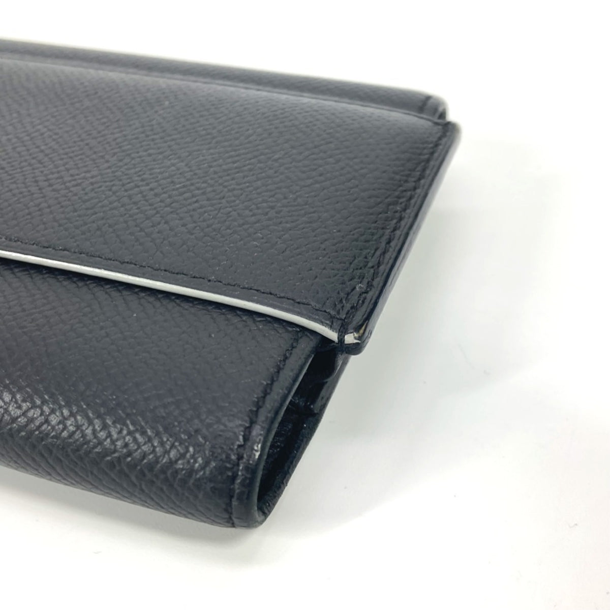 Hermes Black Epsom Leather Long Wallet (Bi-Fold) (Pre-Owned)