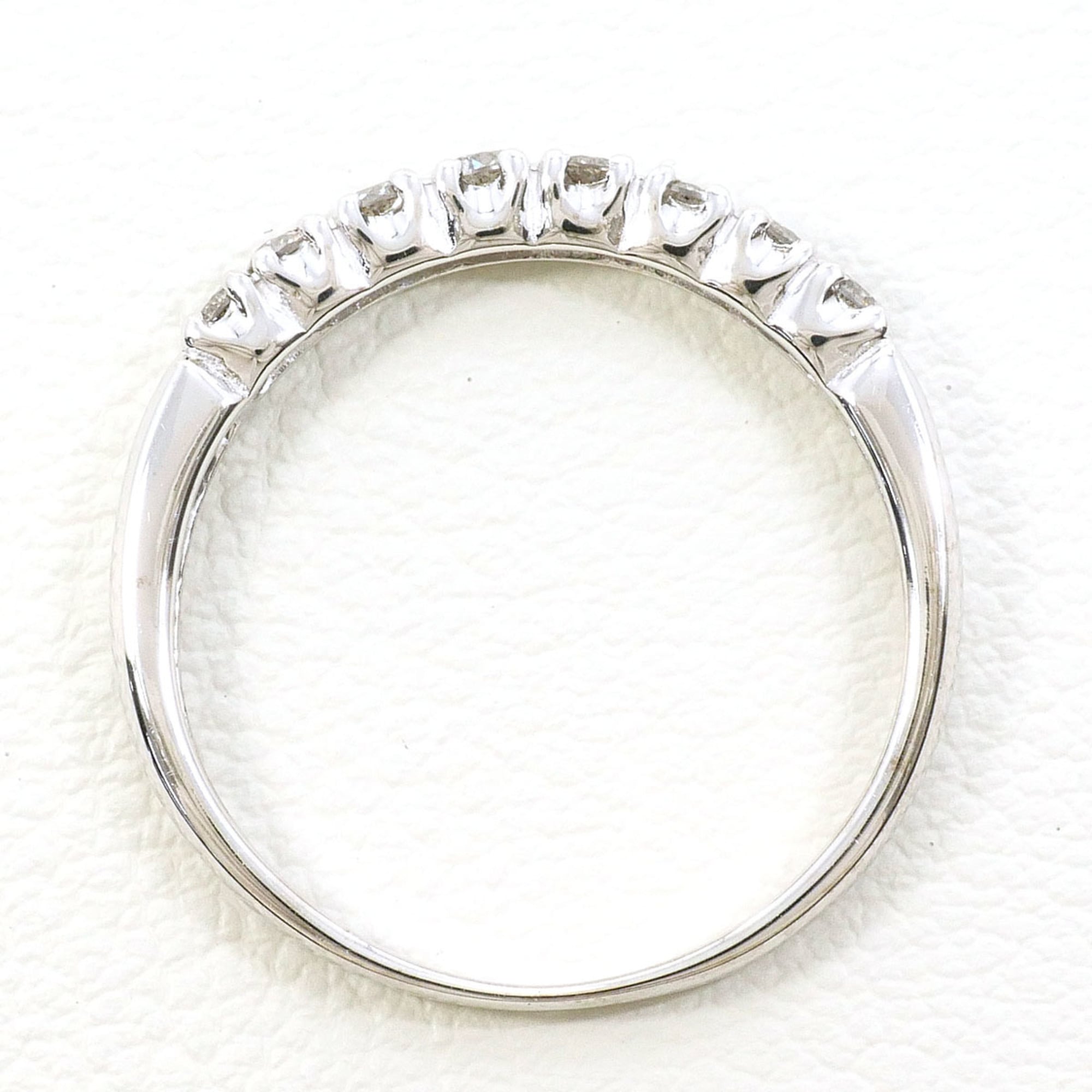 Unbranded White Gold White Gold (10K) Band Ring (Pre-Owned)