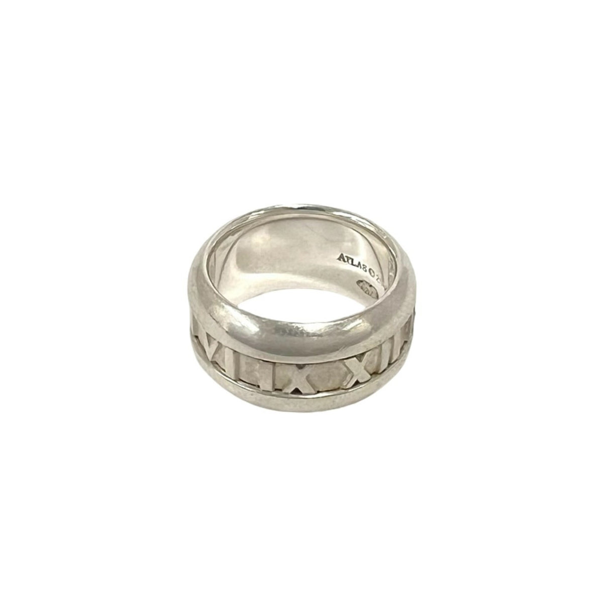 Tiffany Silver Silver 925 Band Ring (Pre-Owned)