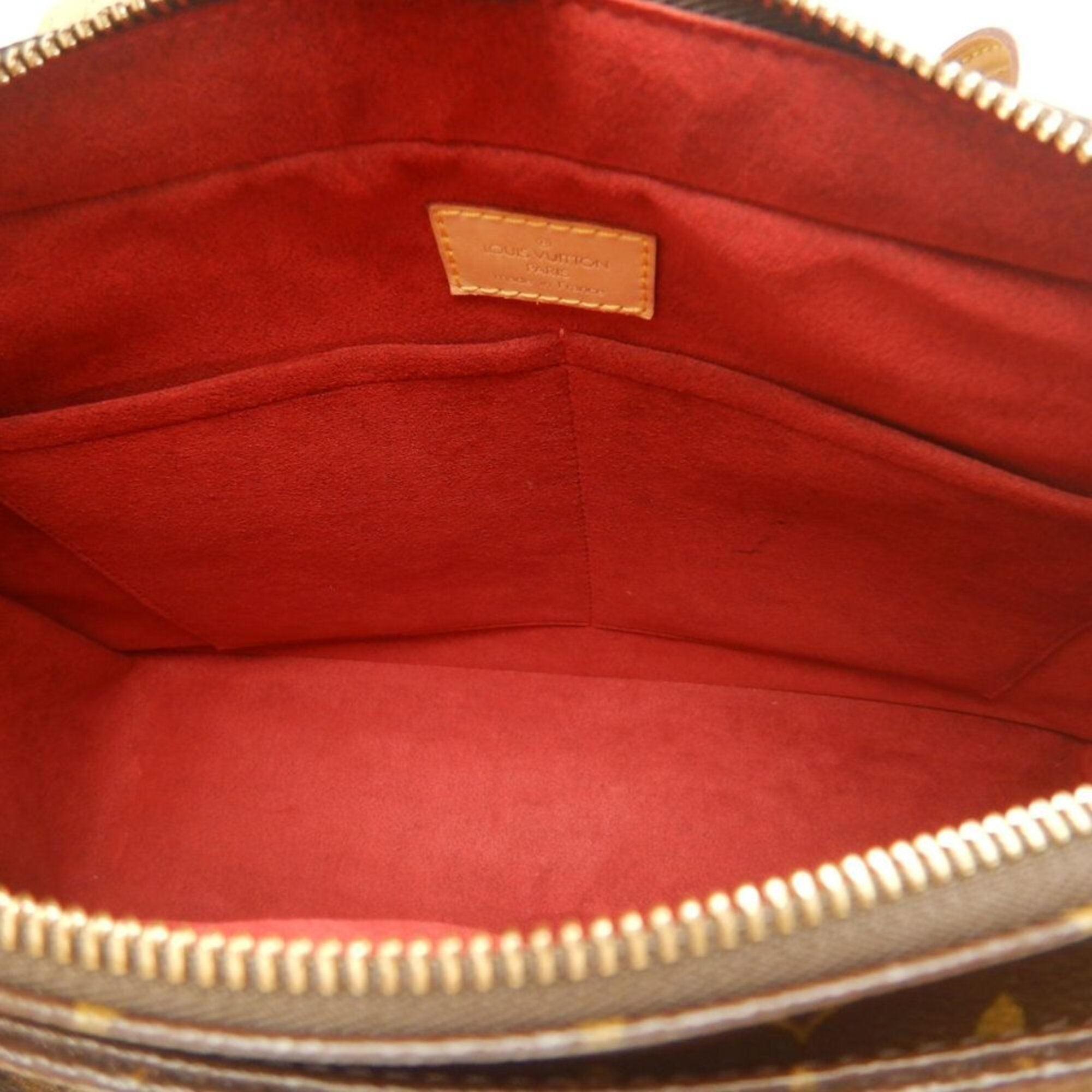 Louis Vuitton Brown Monogram Canvas Tote Bag (Pre-Owned)
