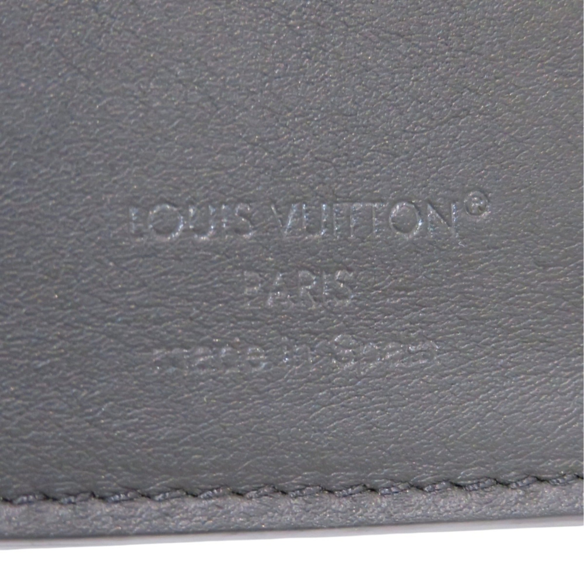 Louis Vuitton Black Monogram Shadow Coin Purse/Coin Case (Pre-Owned)
