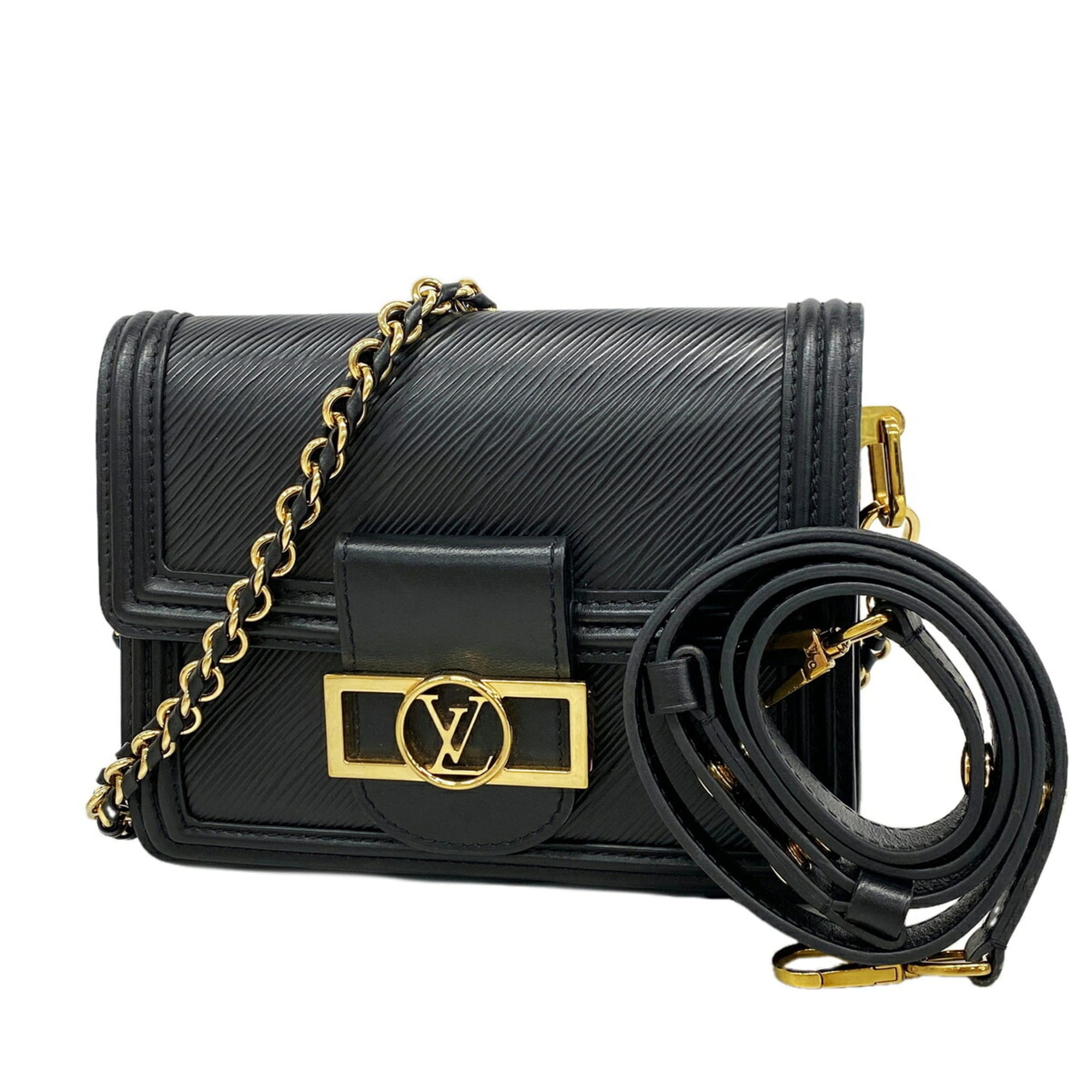 Louis Vuitton Noir Shoulder Bag (Pre-Owned)