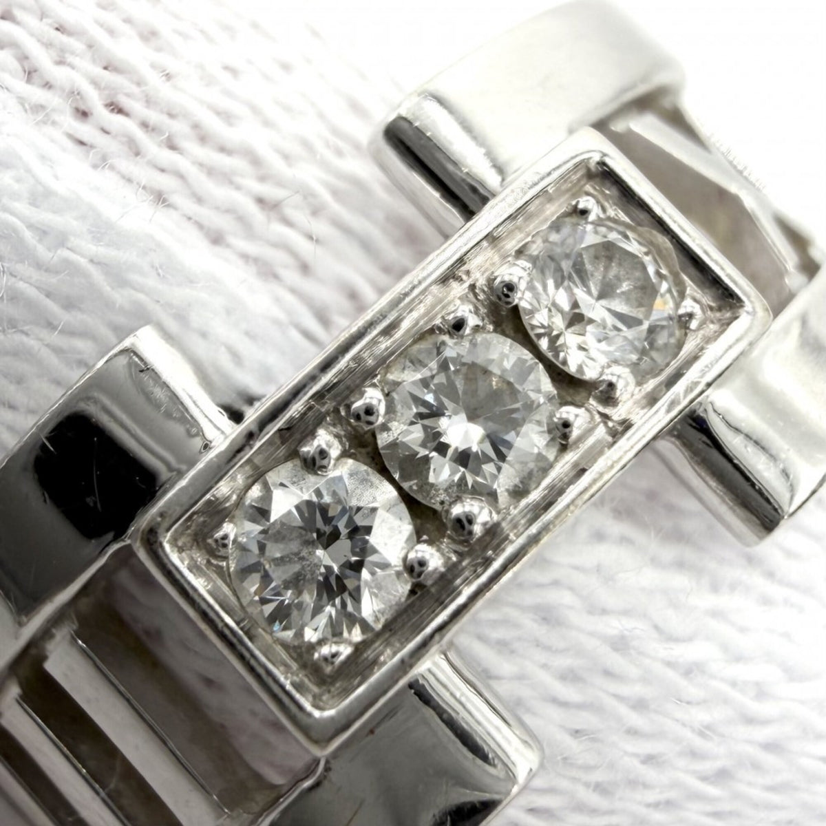 Tiffany White Gold (18K) Band Ring (Pre-Owned)
