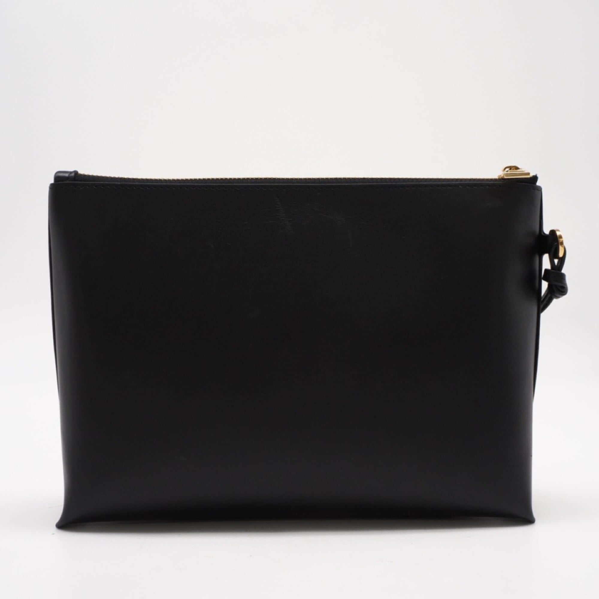 Loewe Black Leather Clutch Bag (Pre-Owned)