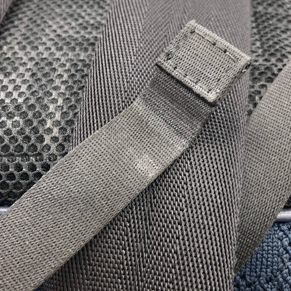 Fendi Black Navy Canvas Backpack (Pre-Owned)