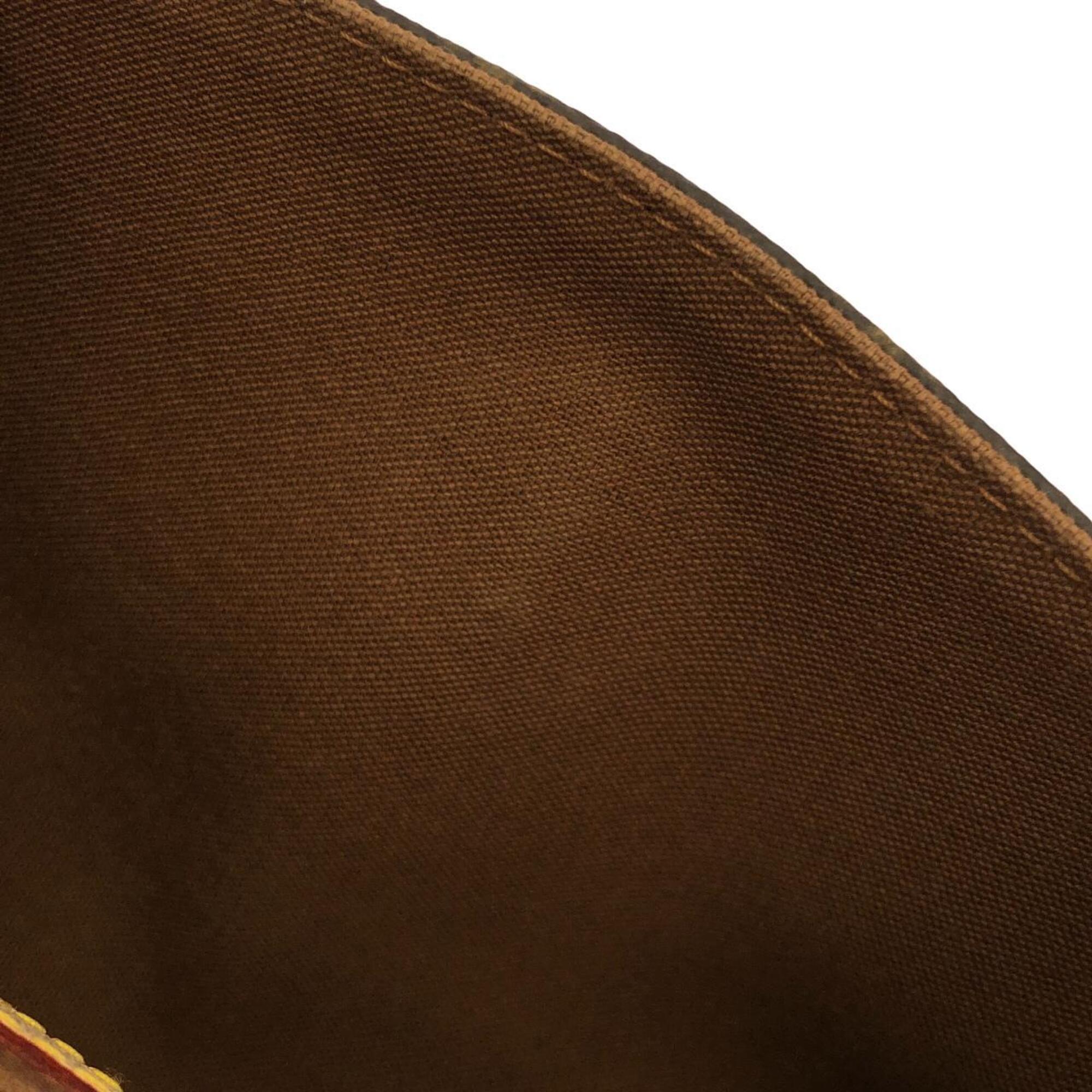 Louis Vuitton Brown Coated Canvas Shoulder Bag (Pre-Owned)