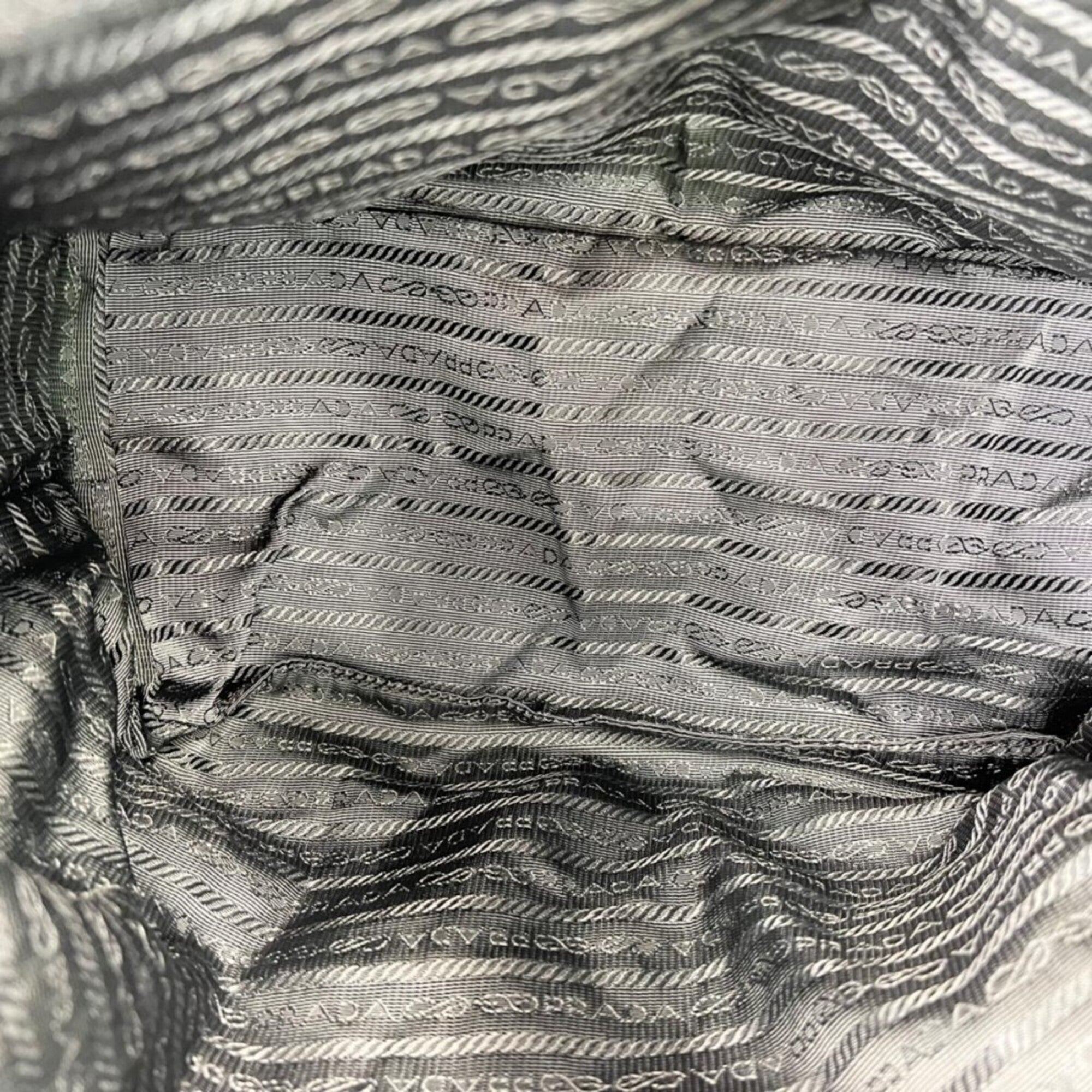 Prada Olive Nylon Backpack (Pre-Owned)