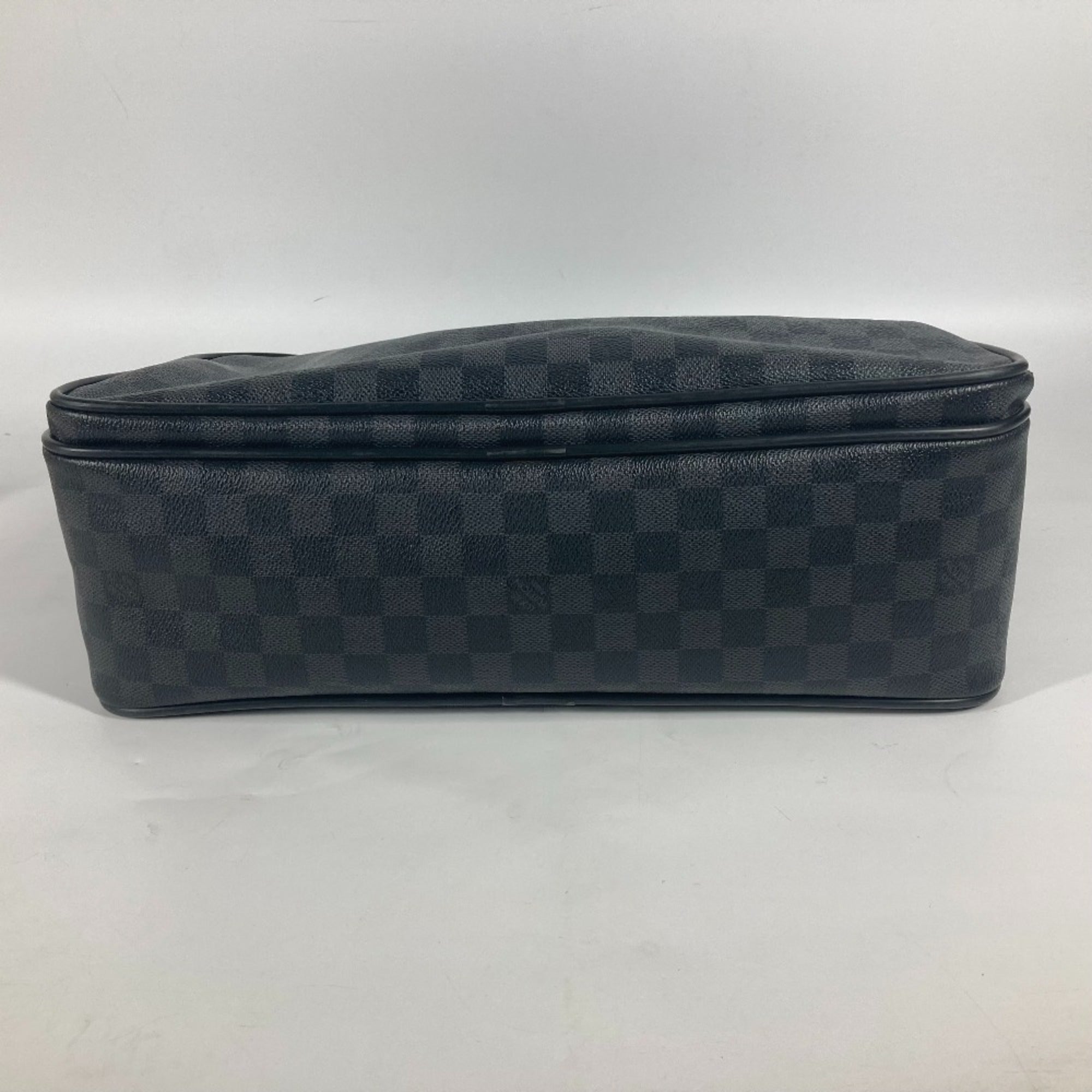Louis Vuitton Black Damier Graphite Handbag Tote Bag (Pre-Owned)