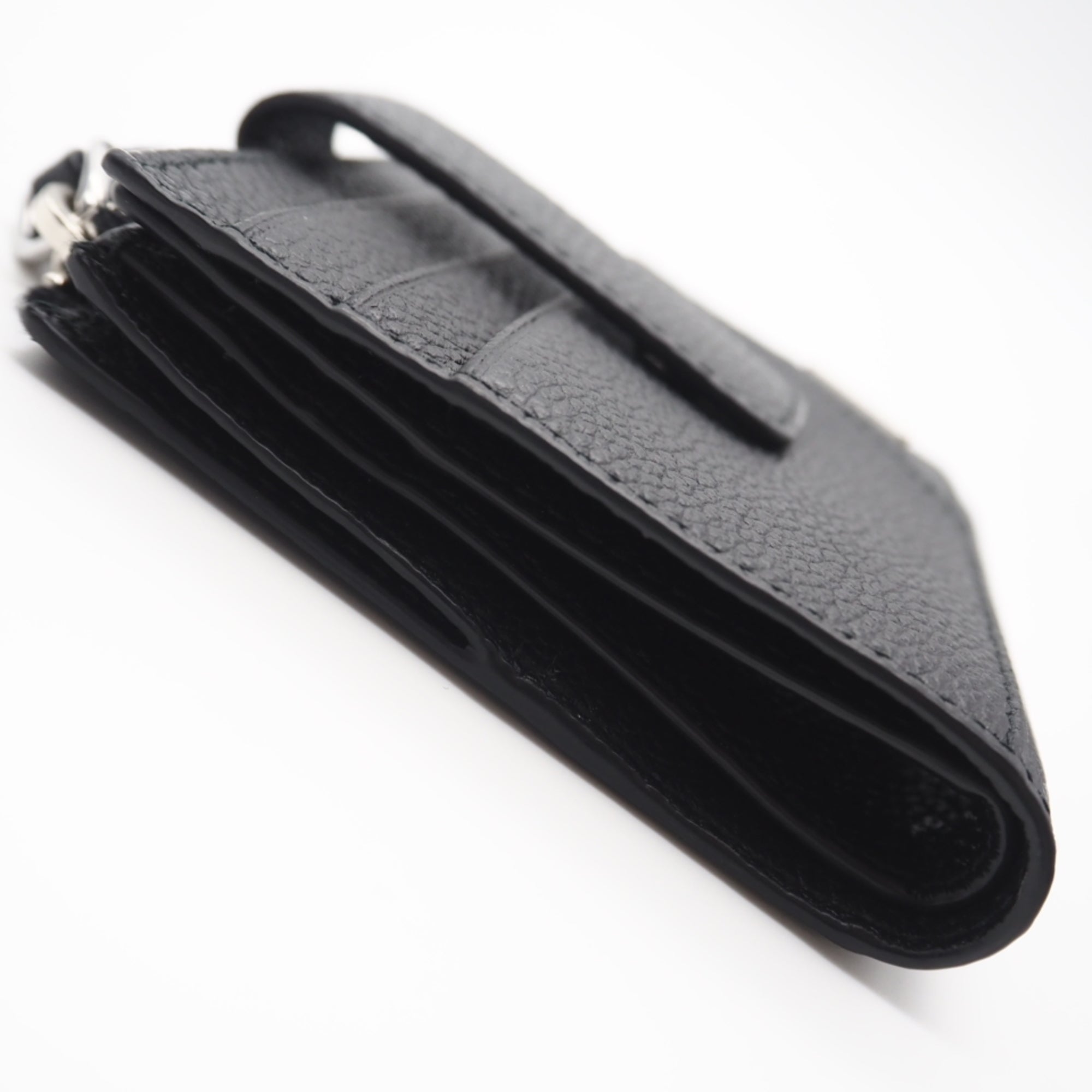 Prada Black Leather Wallet (Bi-Fold) (Pre-Owned)