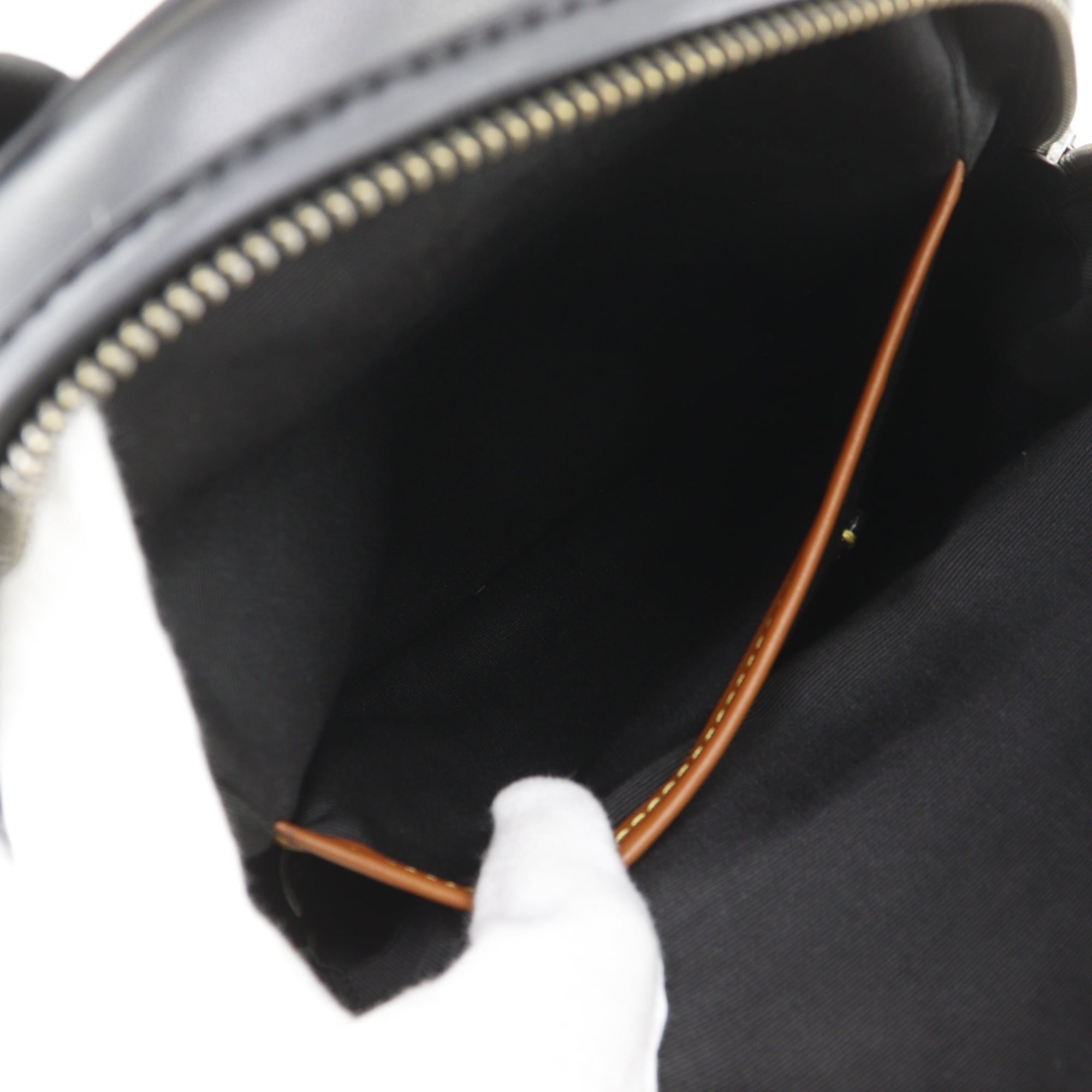 Coach Signature Black Pvc Sling Bag (Pre-Owned)