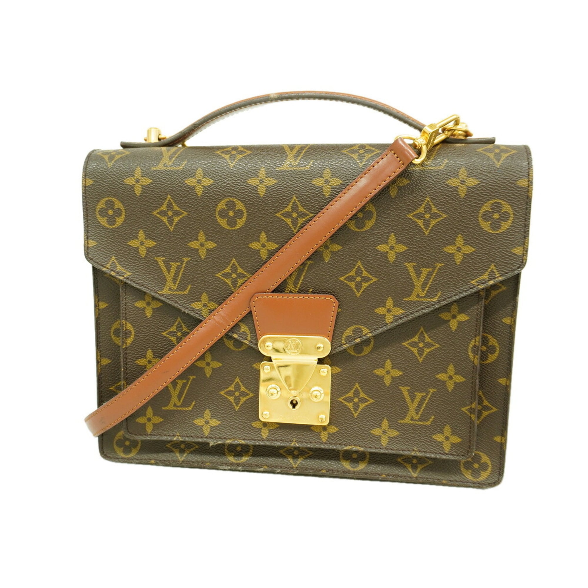 Louis Vuitton Brown Handbag (Pre-Owned)