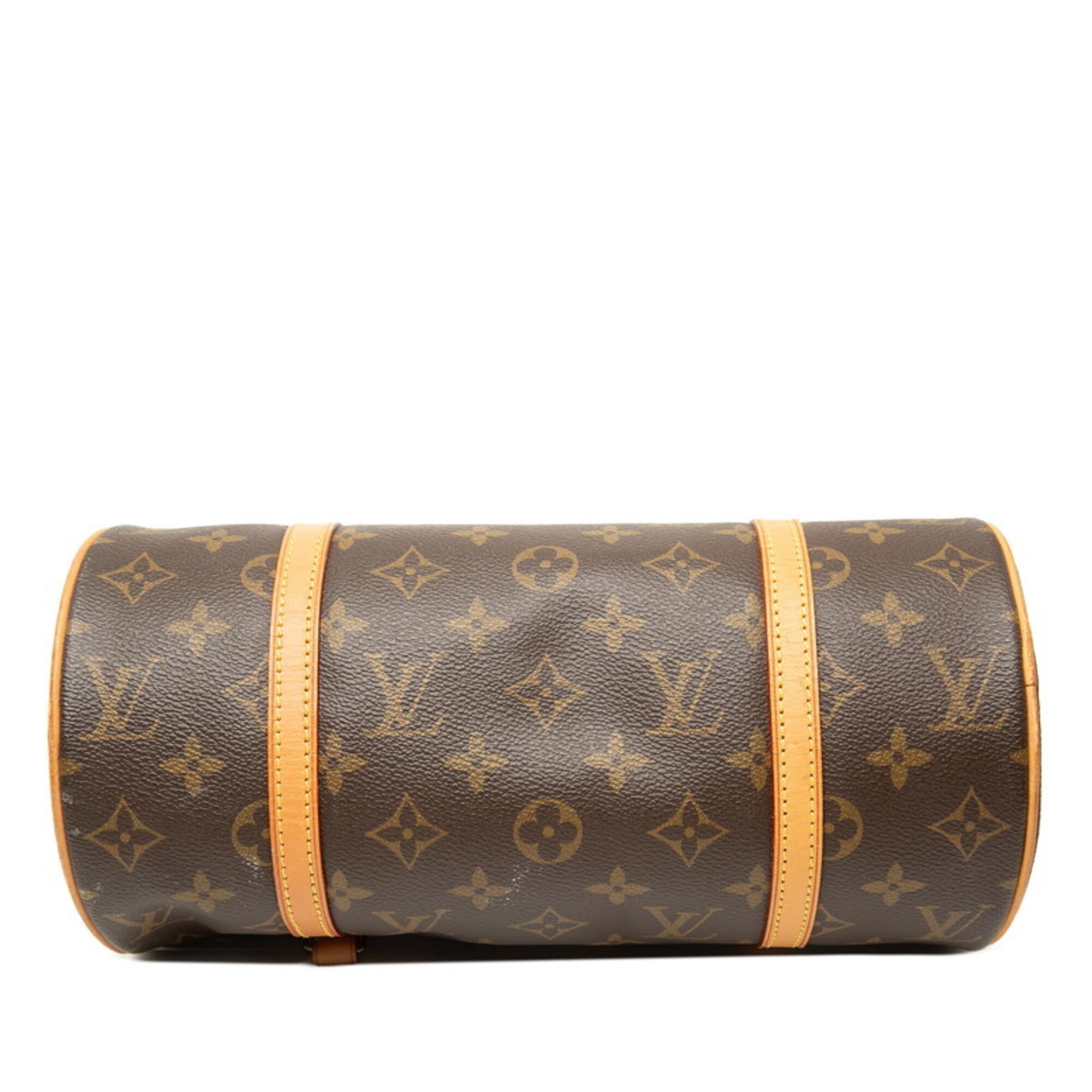 Louis Vuitton Brown Pvc Leather Handbag (Pre-Owned)