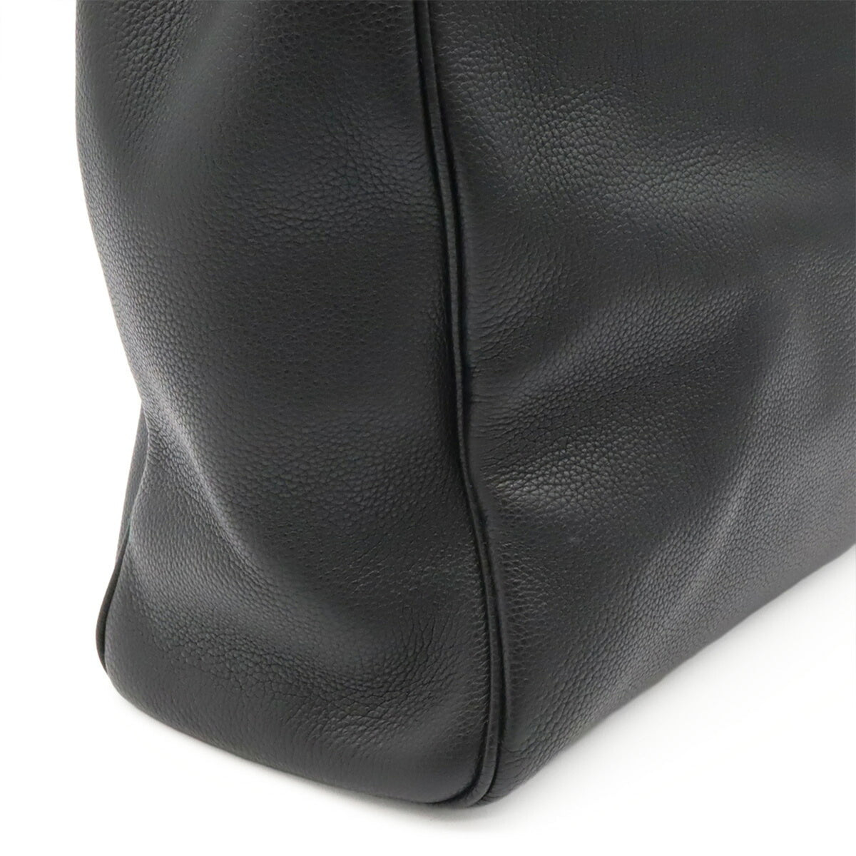 Yves Saint Laurent Black Leather Tote Bag (Pre-Owned)