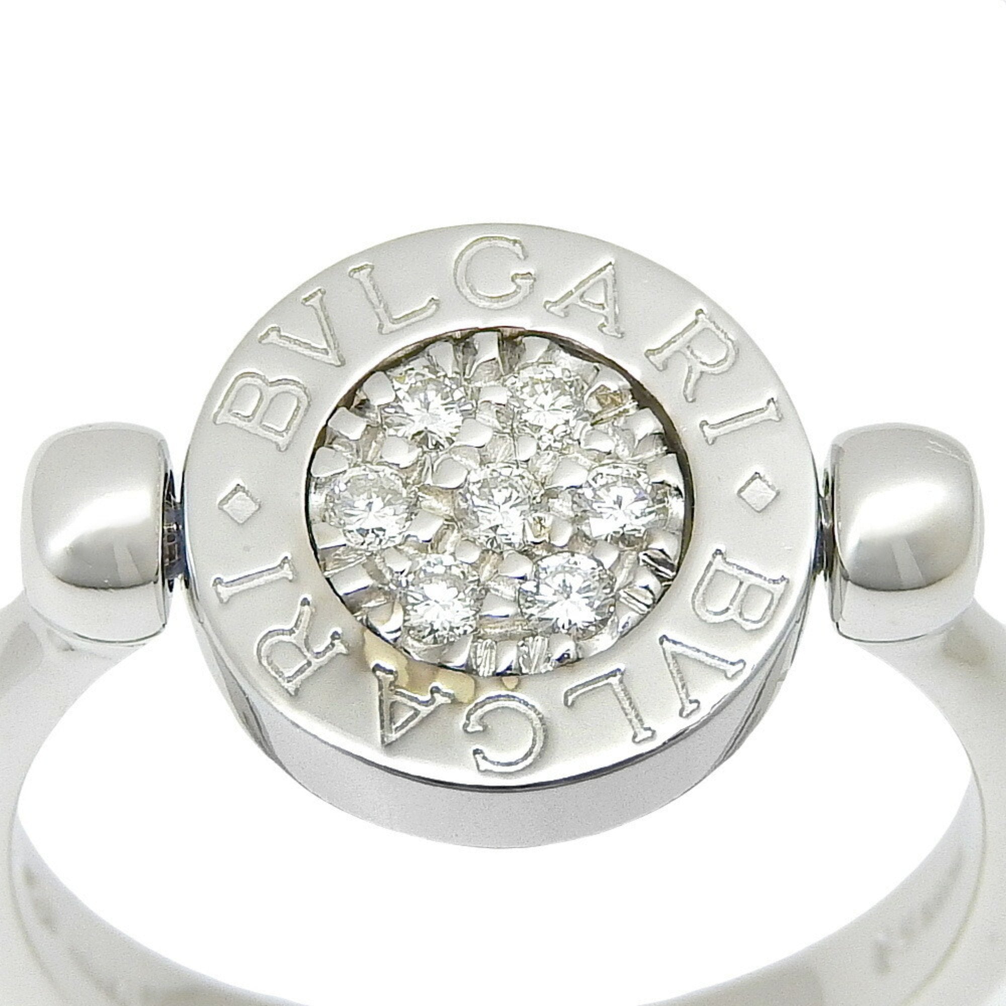 Bvlgari Bvlgari Bvlgari White Gold White Gold (18K) Band Ring (Pre-Owned)