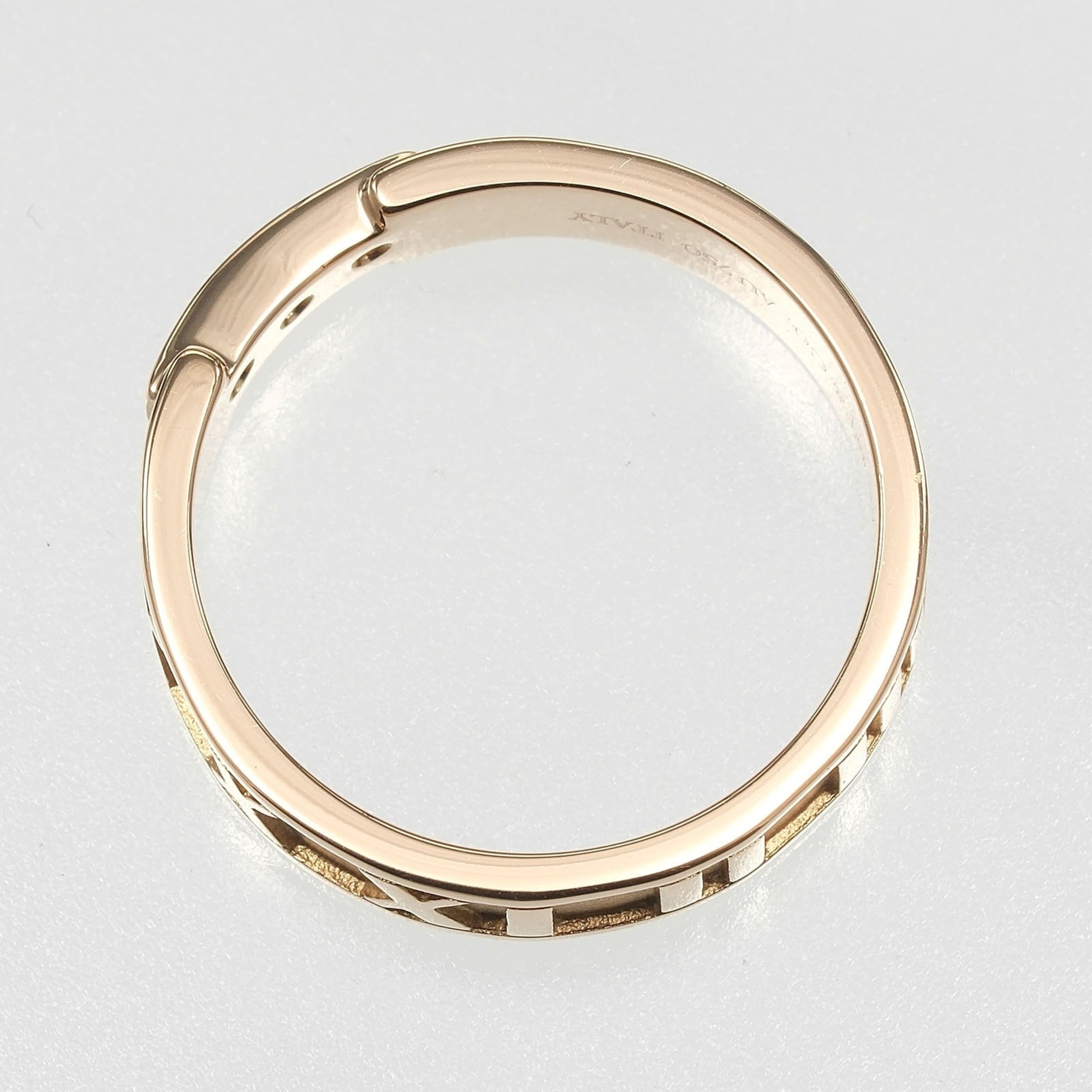 Tiffany Atlas Pink Band Ring (Pre-Owned)