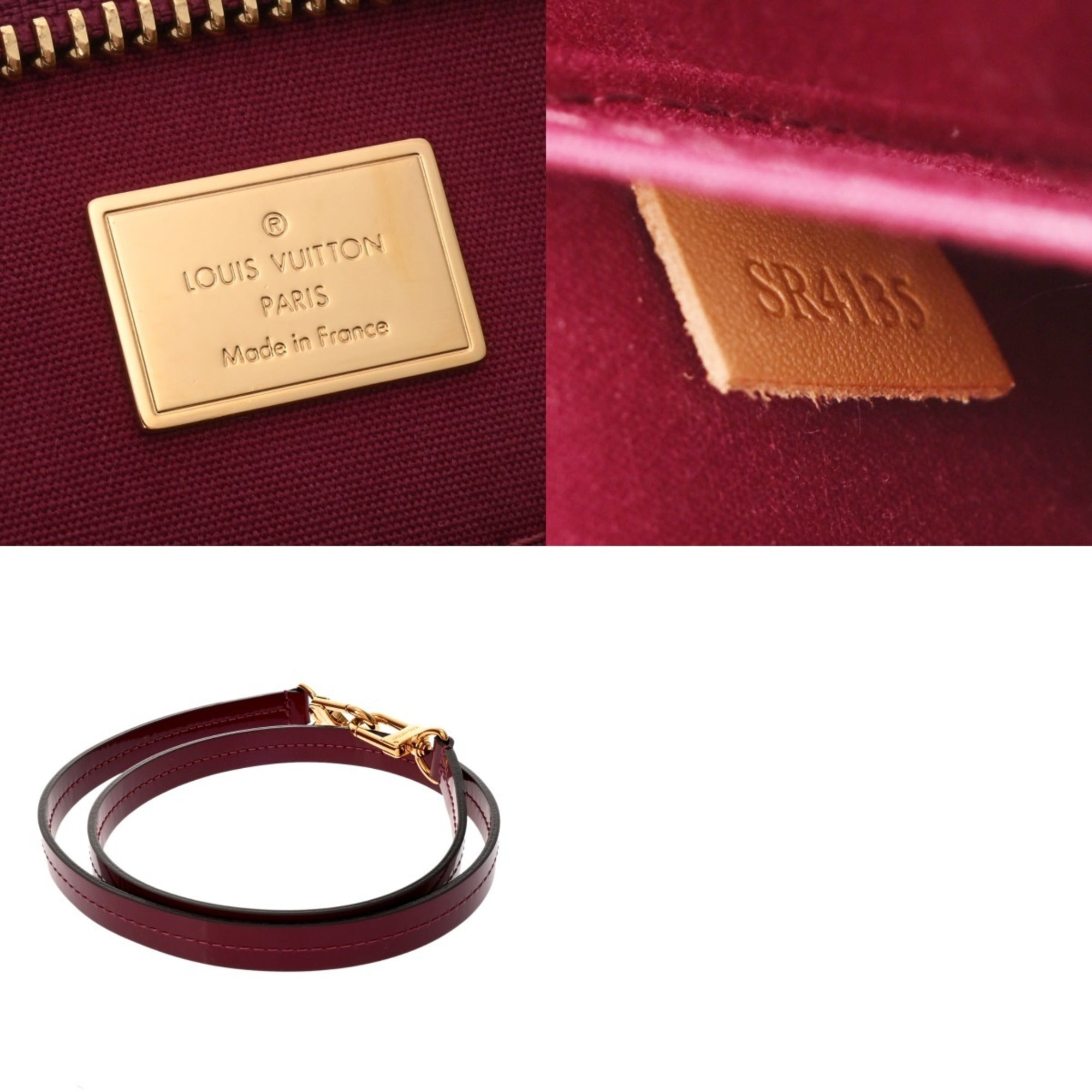 Louis Vuitton Monogram Vernis Indian Rose Monogram Vernis Handbag (Pre-Owned)