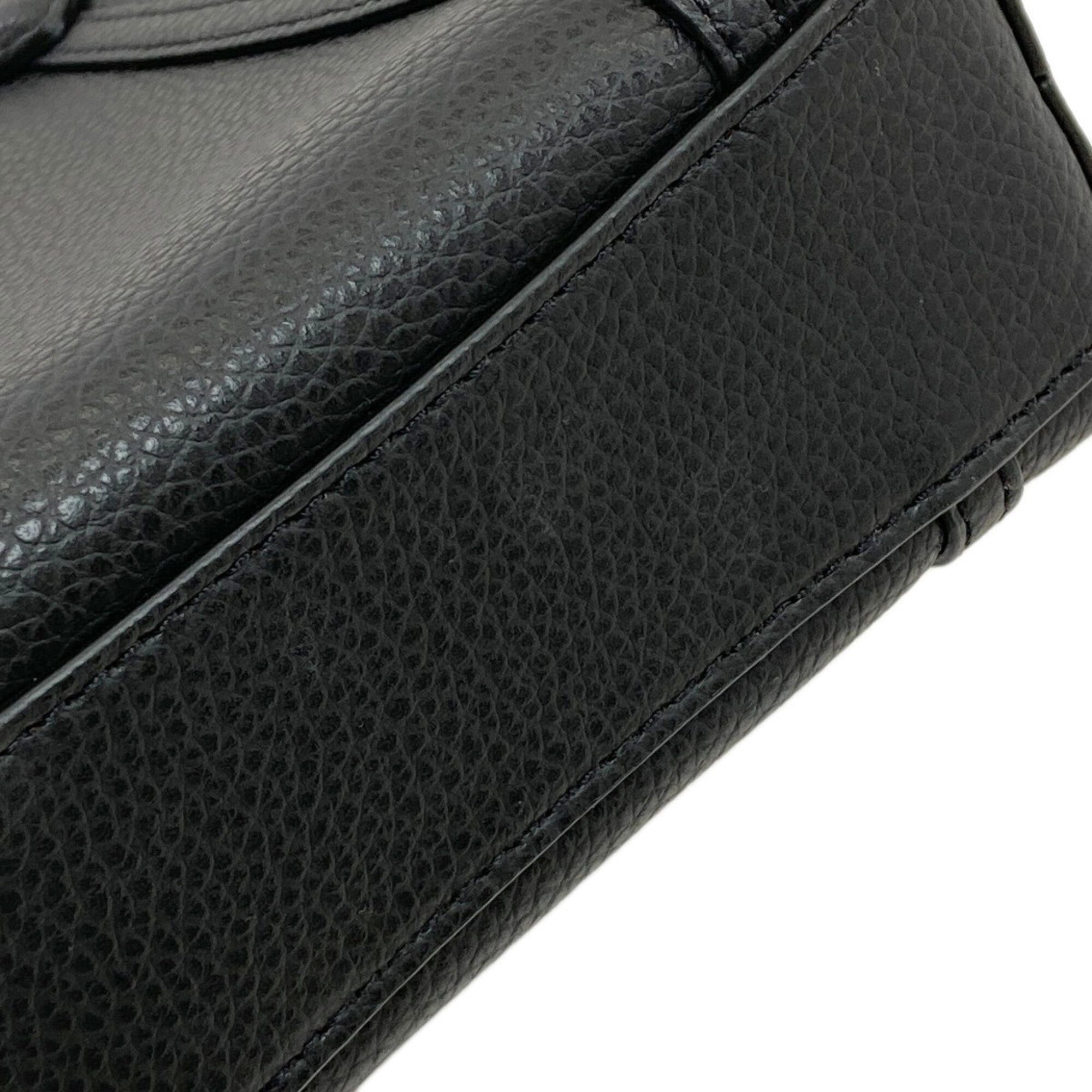 Tory Burch Black Leather Handbag (Pre-Owned)