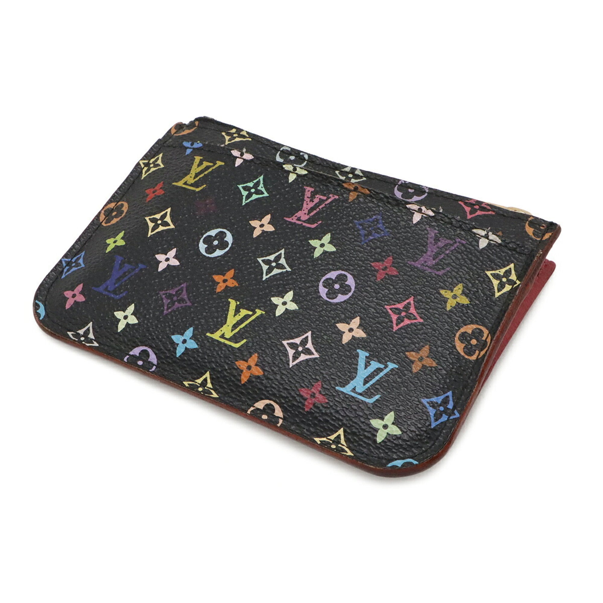 Louis Vuitton Monogram Multi-Color Noir Monogram Multicolore Coin Purse/Coin Case (Pre-Owned)