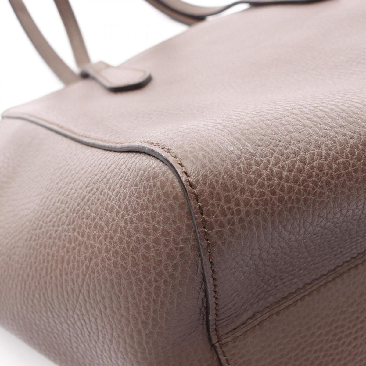 Gucci Beige Leather Tote Bag (Pre-Owned)