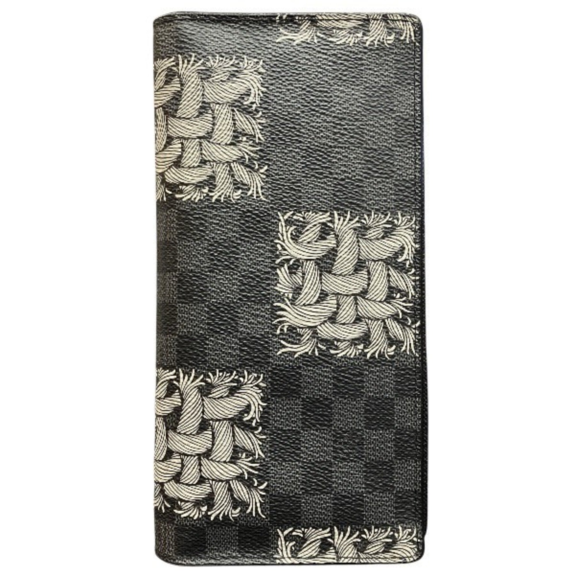 Louis Vuitton Black Long Wallet (Bi-Fold) (Pre-Owned)