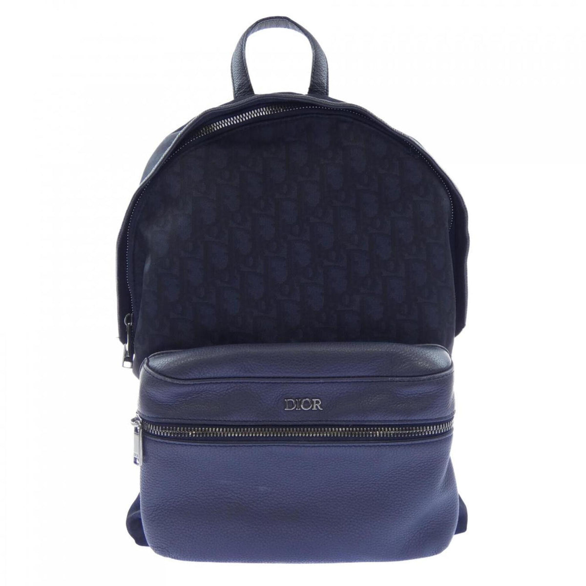 Christian Dior Navy Nylon Backpack (Pre-Owned)
