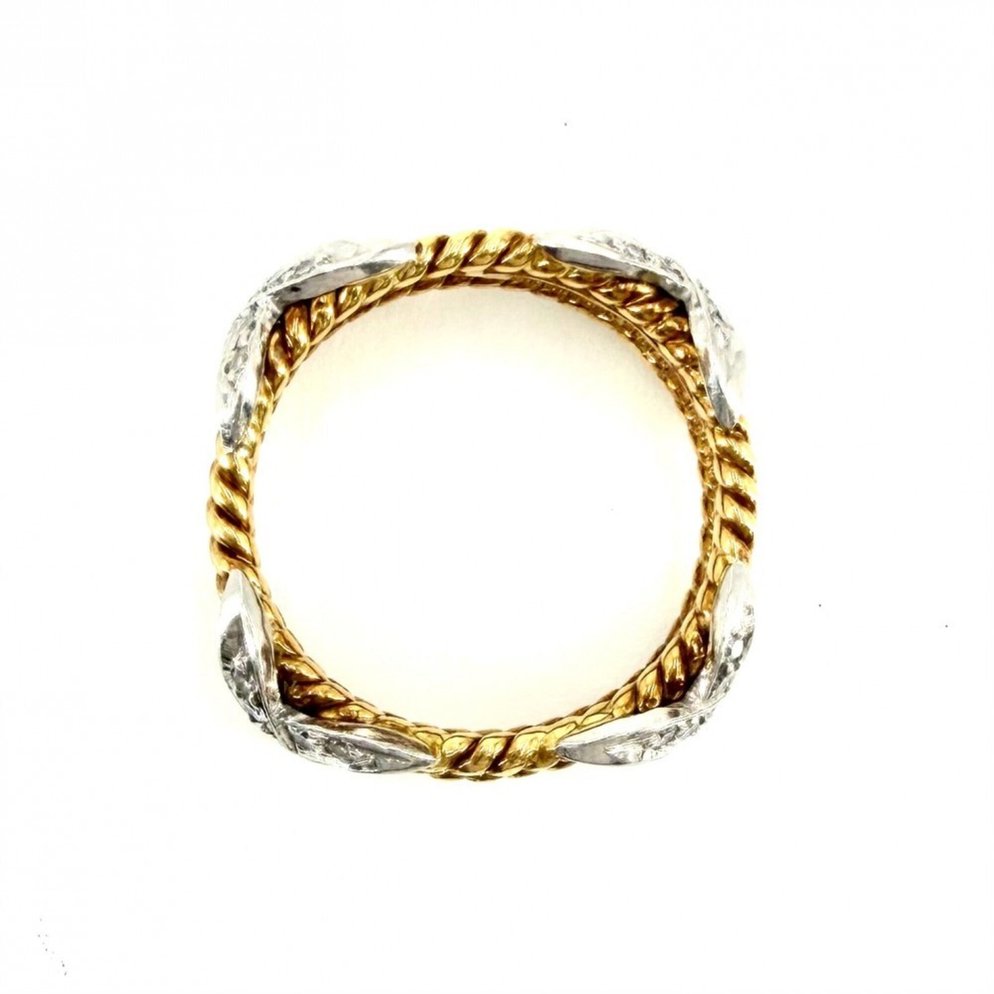 Tiffany White Yellow Platinum 950 Yellow Gold (Pre-Owned)