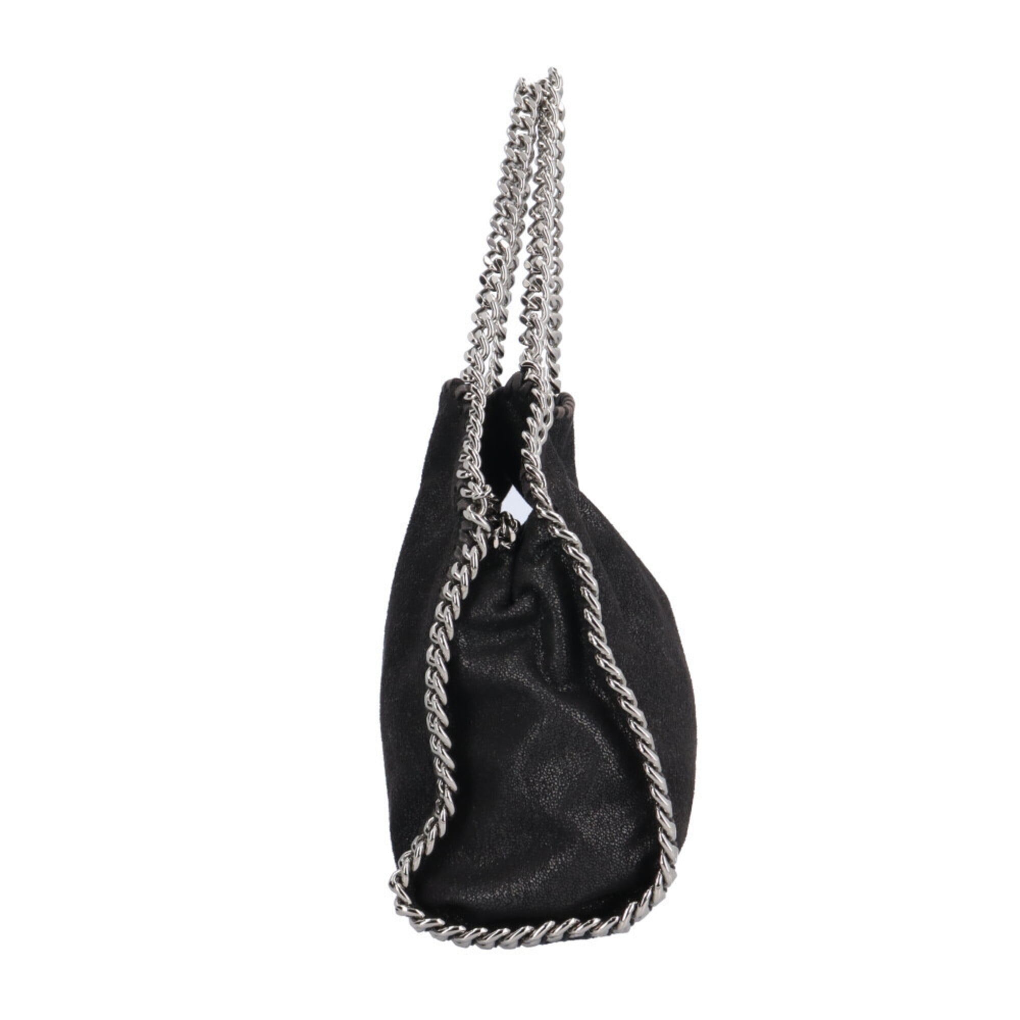 Stella Mccartney Black Polyester Shoulder Bag Tote Bag (Pre-Owned)