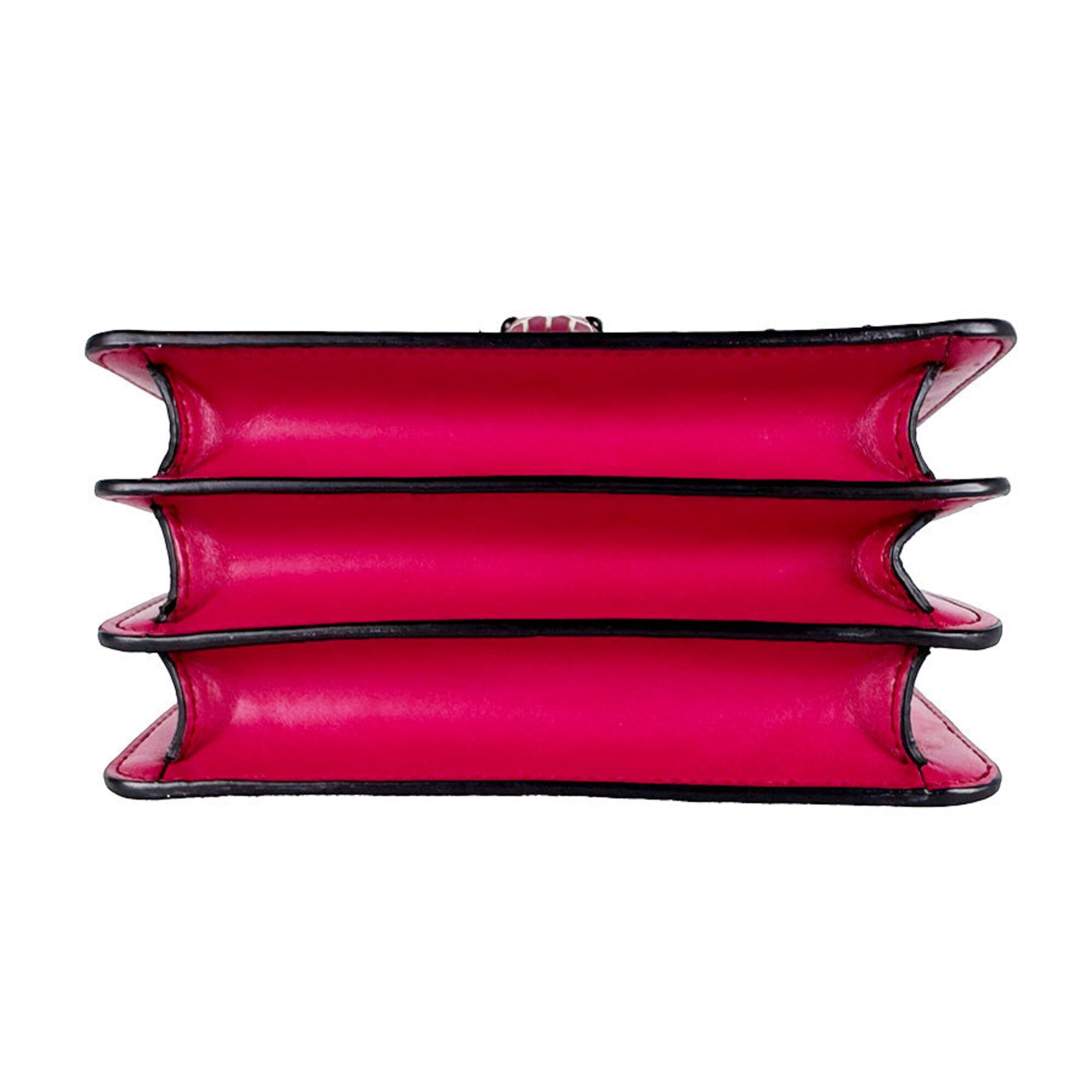 Bvlgari Pink Leather Handbag Shoulder Bag (Pre-Owned)