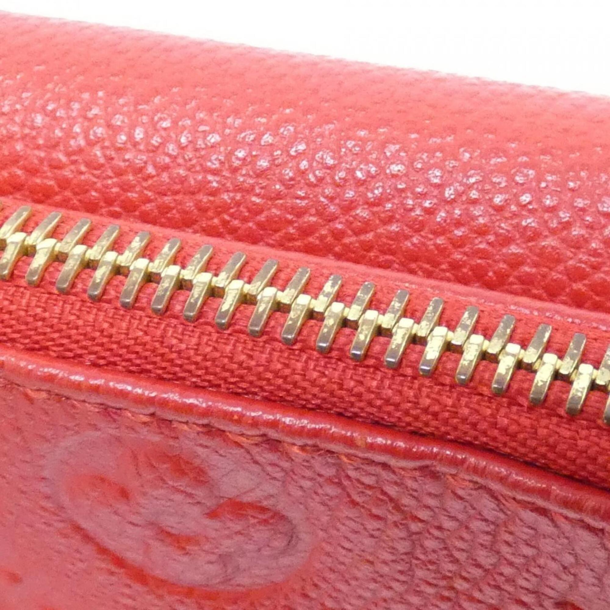 Louis Vuitton Cerise Red Color Leather Shoulder Bag (Pre-Owned)