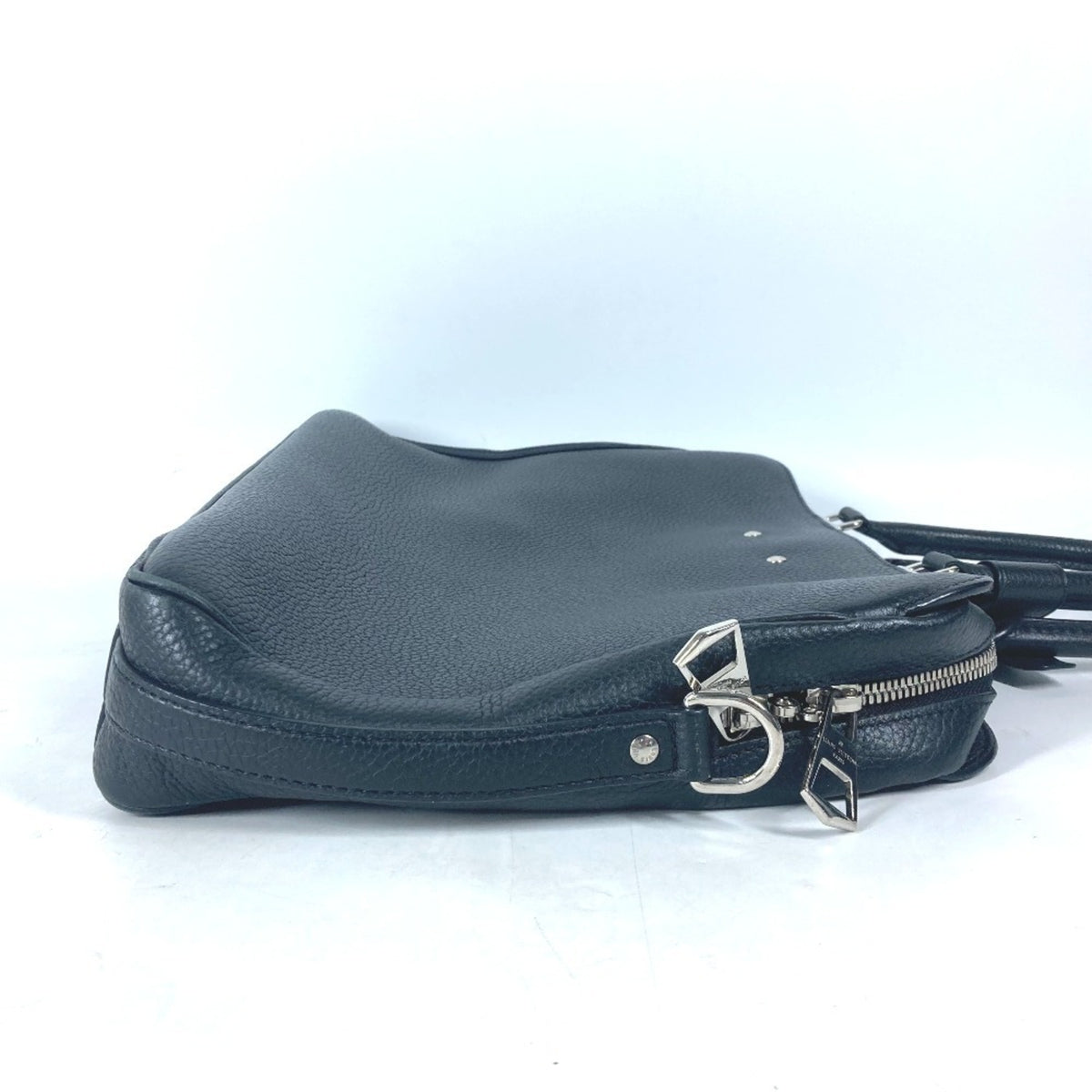 Louis Vuitton Black Leather Briefcase Handbag Tote Bag (Pre-Owned)