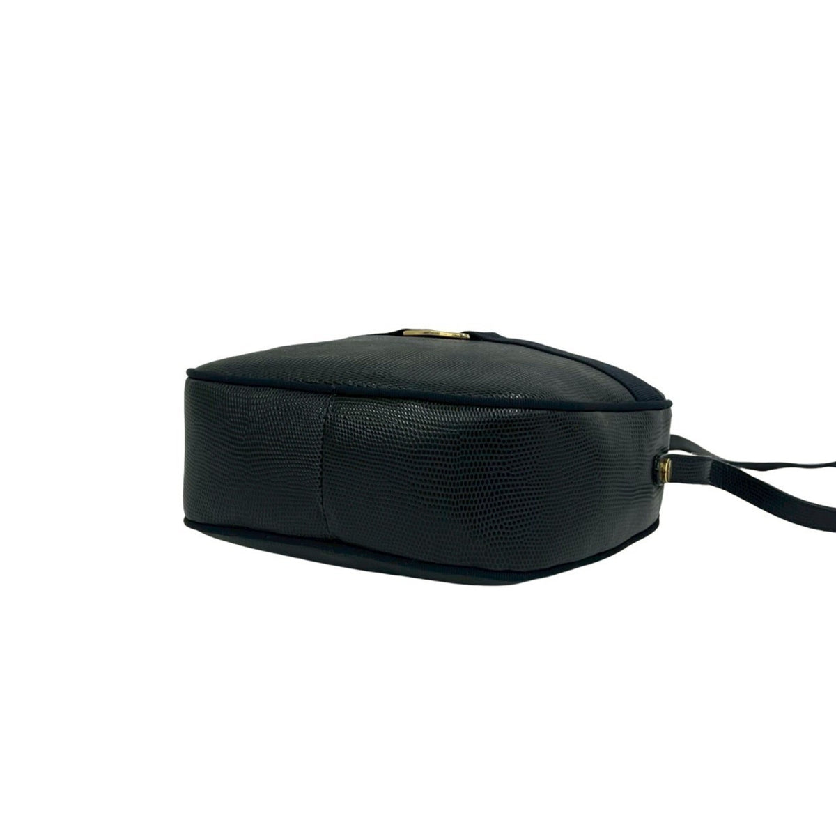 Salvatore Ferragamo Black Leather Shoulder Bag (Pre-Owned)