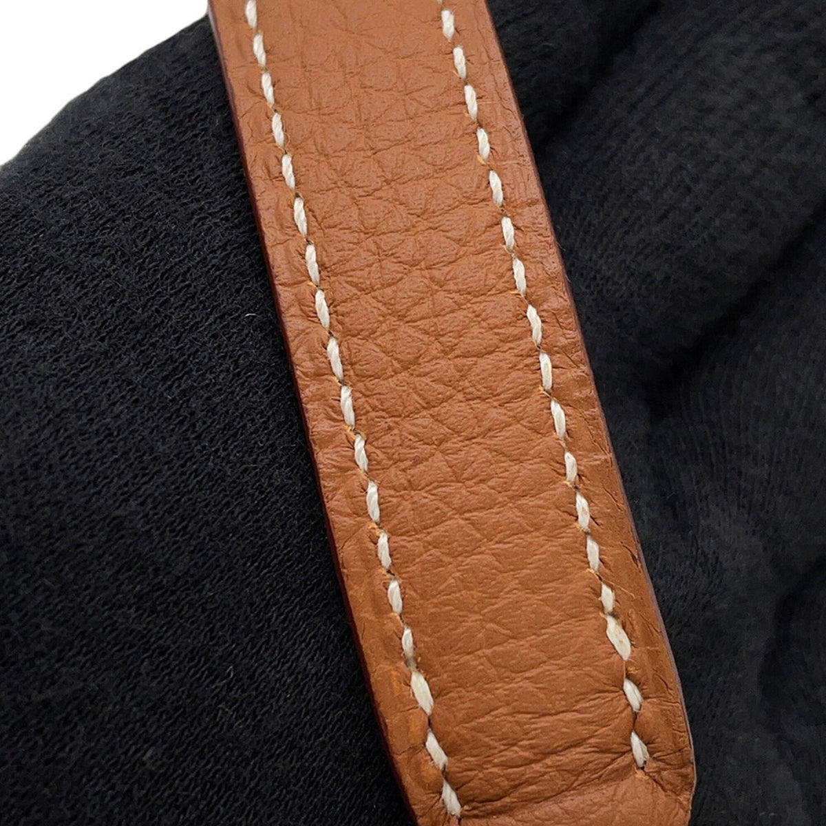 Hermes Gold Togo Leather Handbag (Pre-Owned)