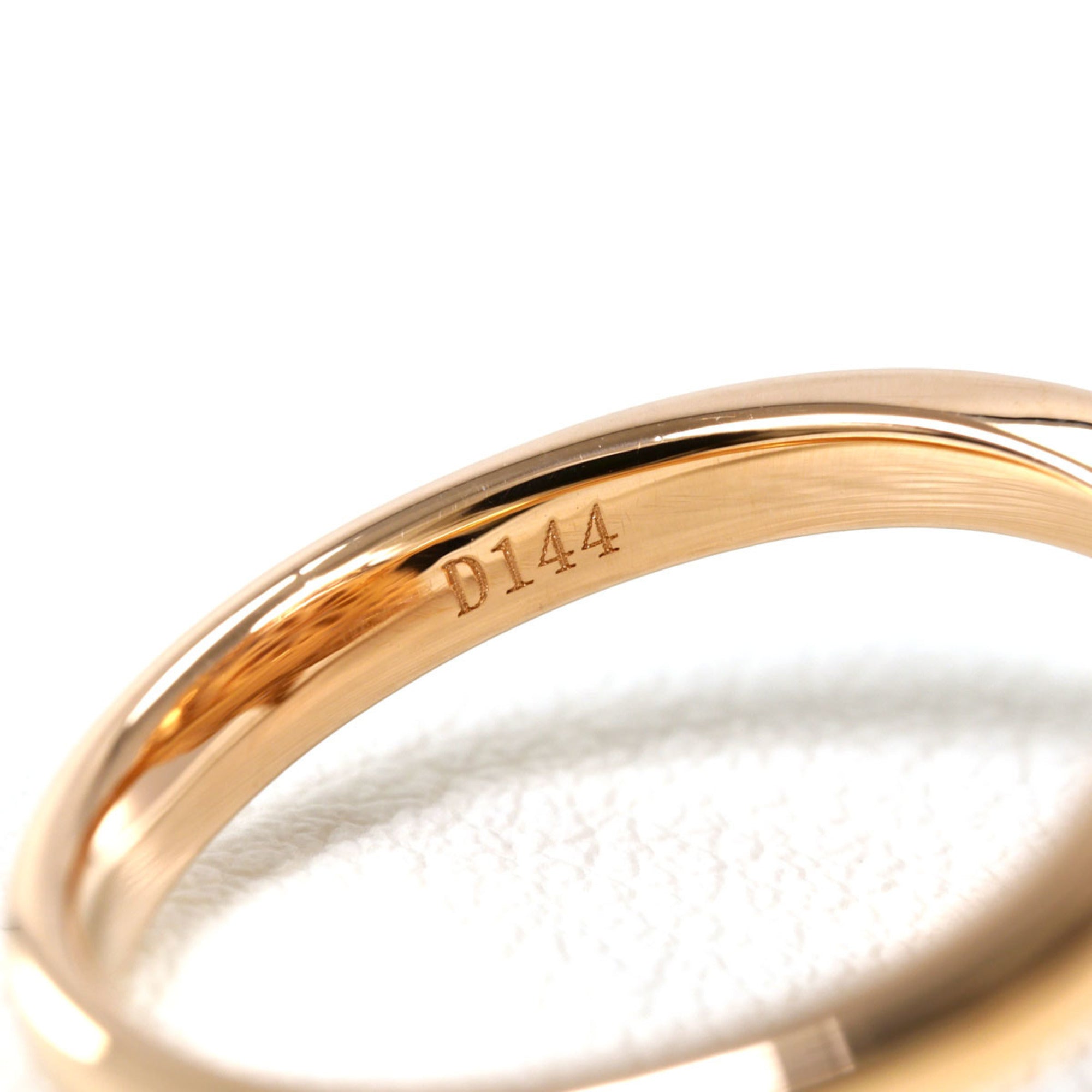 Unbranded Pink Gold Pink Gold (18K) Band Ring (Pre-Owned)