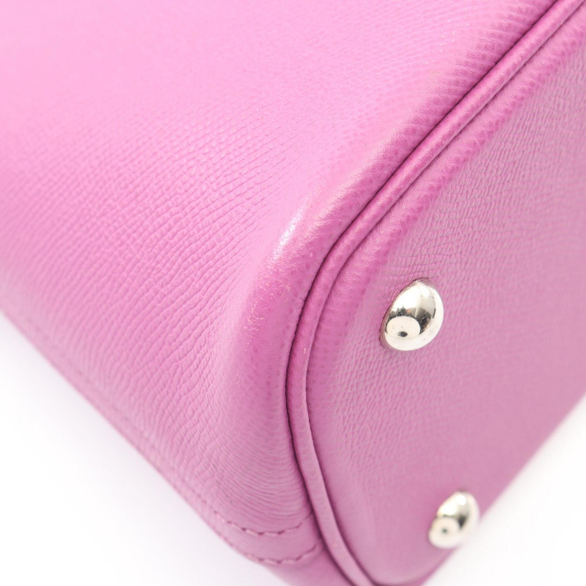 Hermes Cyclamen Purple Epsom Leather Handbag (Pre-Owned)