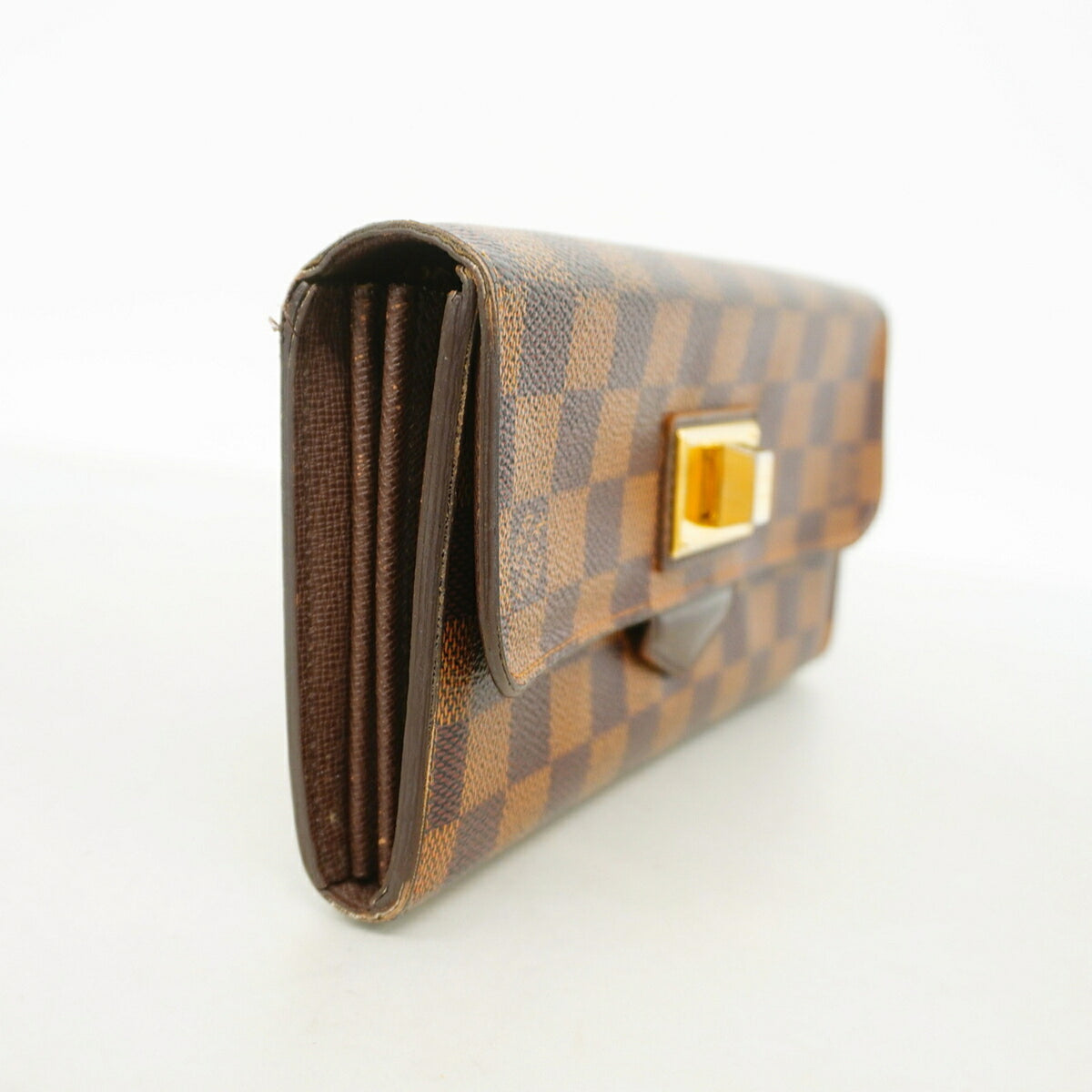 Louis Vuitton Ebene Long Wallet (Bi-Fold) (Pre-Owned)